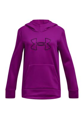 Under Armour, Jackets & Coats, Under Armour Cold Gear Fuschia Pink Girls  Zip Up Hoodie Youth Xl