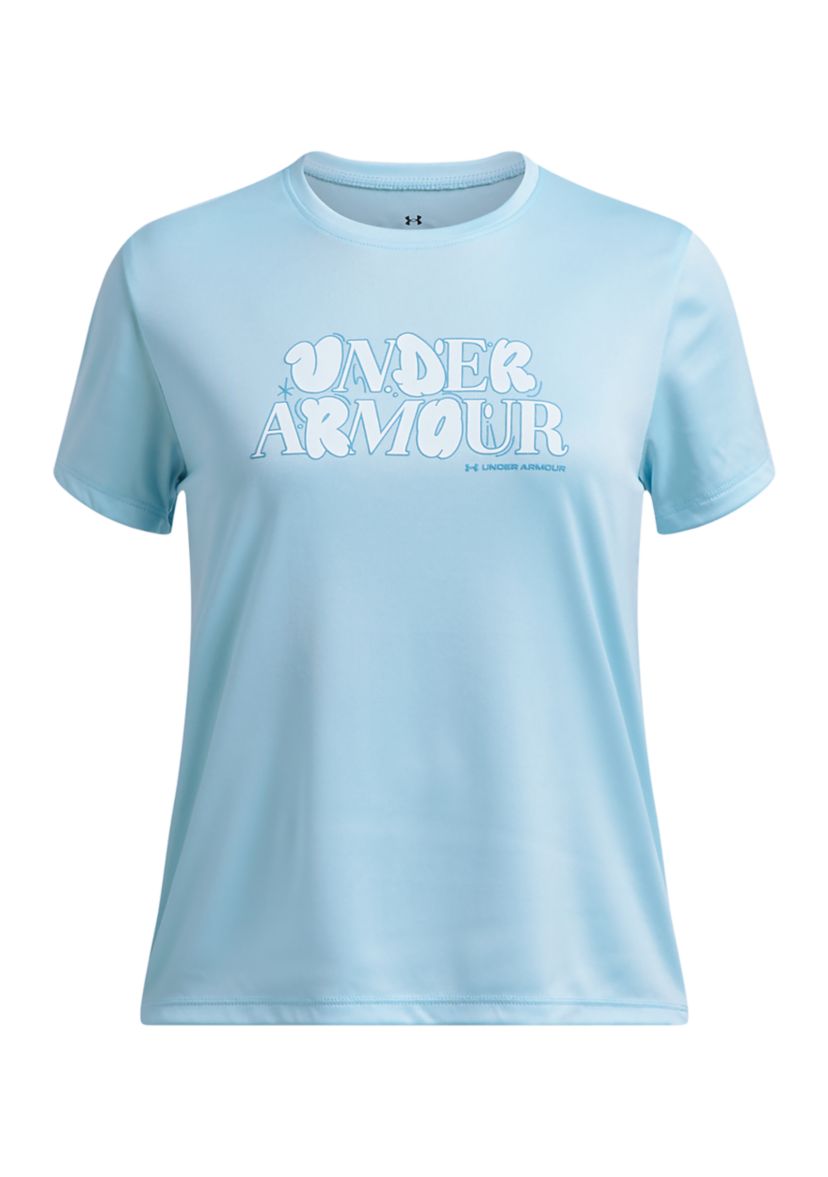 Girls 7-16 UA Tech™ Wordmark Short Sleeve T-Shirt 