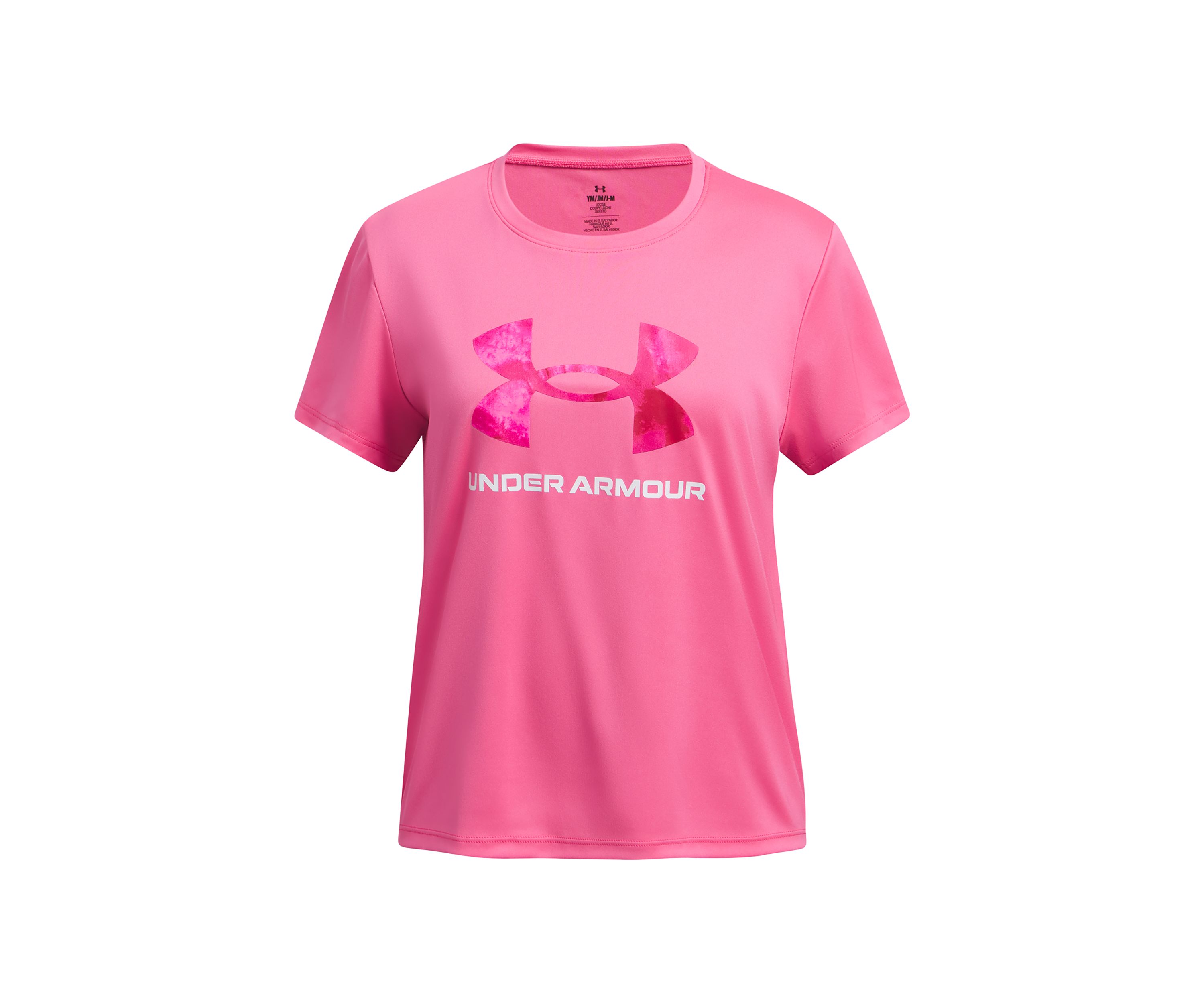 Girls 7-16 UA Tech™ Big Logo Print Short Sleeve T-Shirt