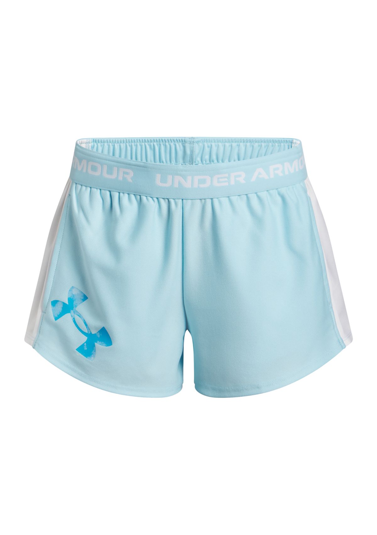 Girls 7-16 UA Tech™ Play Up Logo Shorts