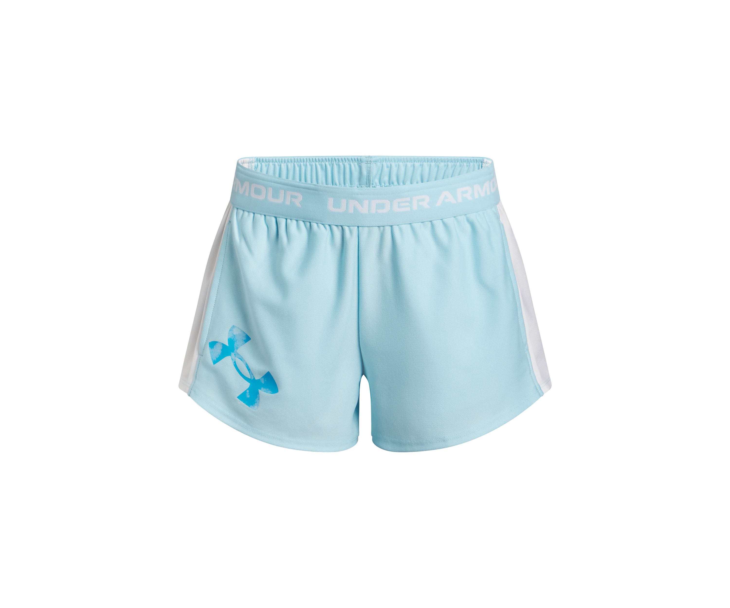 Girls 7-16 UA Tech™ Play Up Logo Shorts