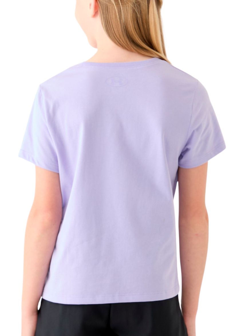 Girls 7-16 Shimmer Short Sleeve Graphic T-Shirt