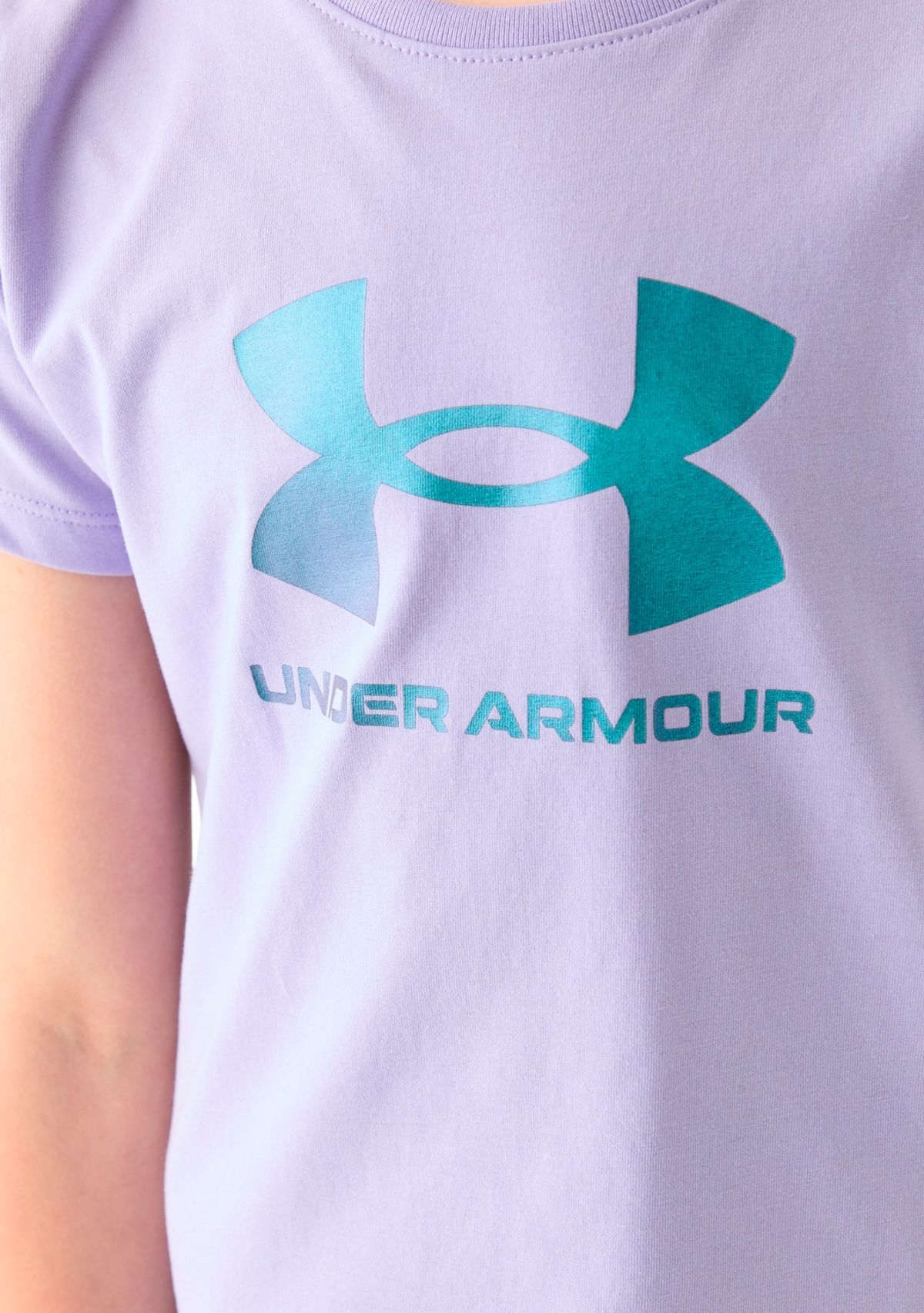 Girls 7-16 Shimmer Short Sleeve Graphic T-Shirt