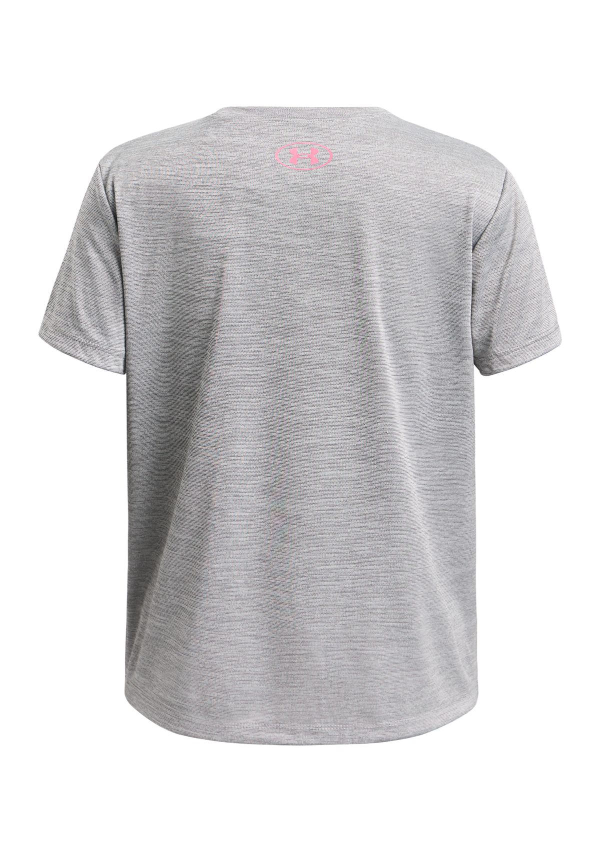 Girls 7-16 UA Tech™ Twist Wordmark Logo Short Sleeve T-Shirt
