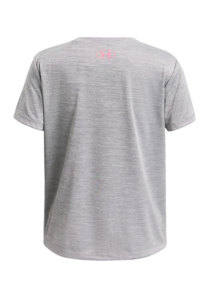 Girls 7-16 UA Tech™ Twist Wordmark Logo Short Sleeve T-Shirt