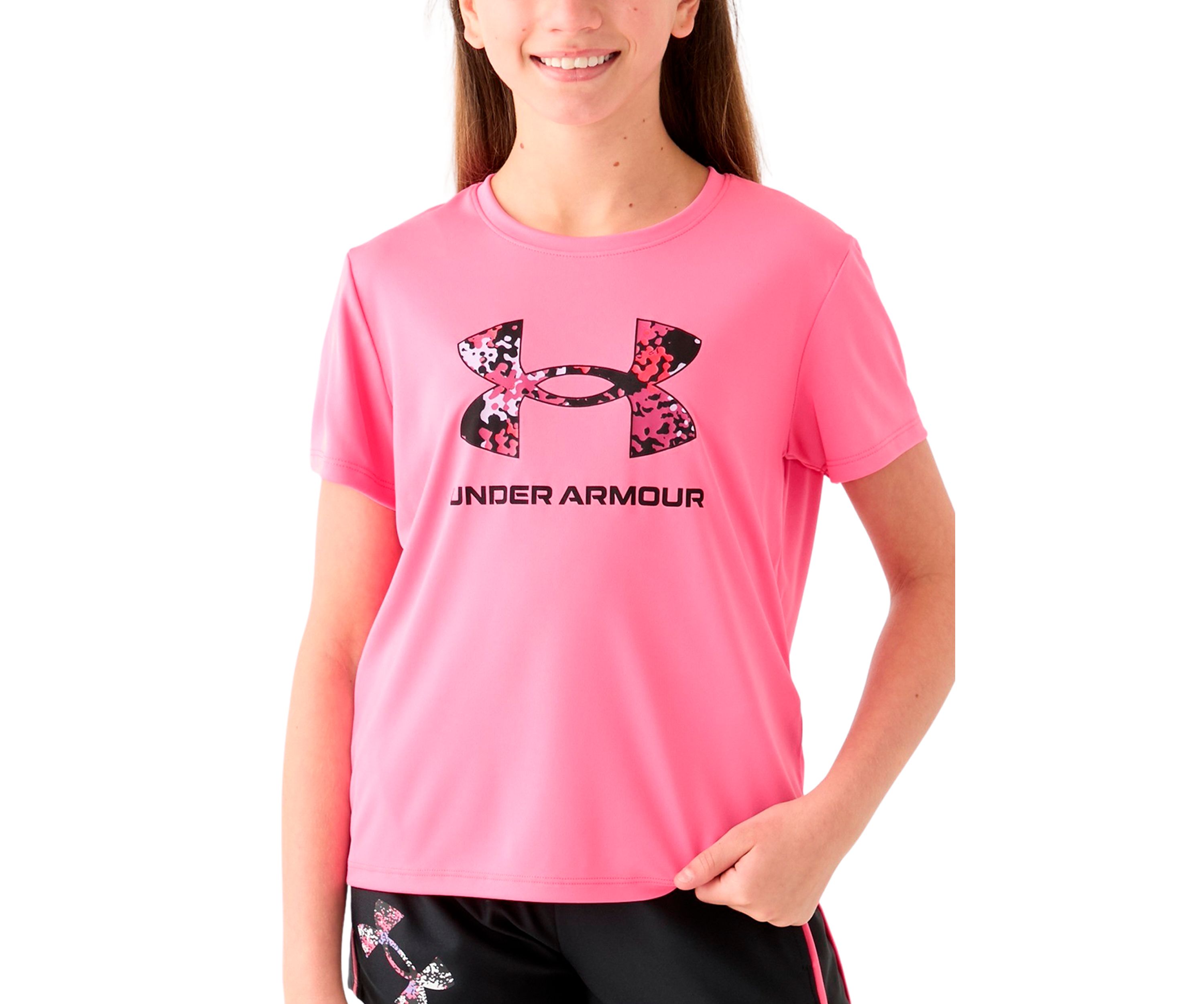 Girls 7-16 Logo Fill Short Sleeve T-Shirt