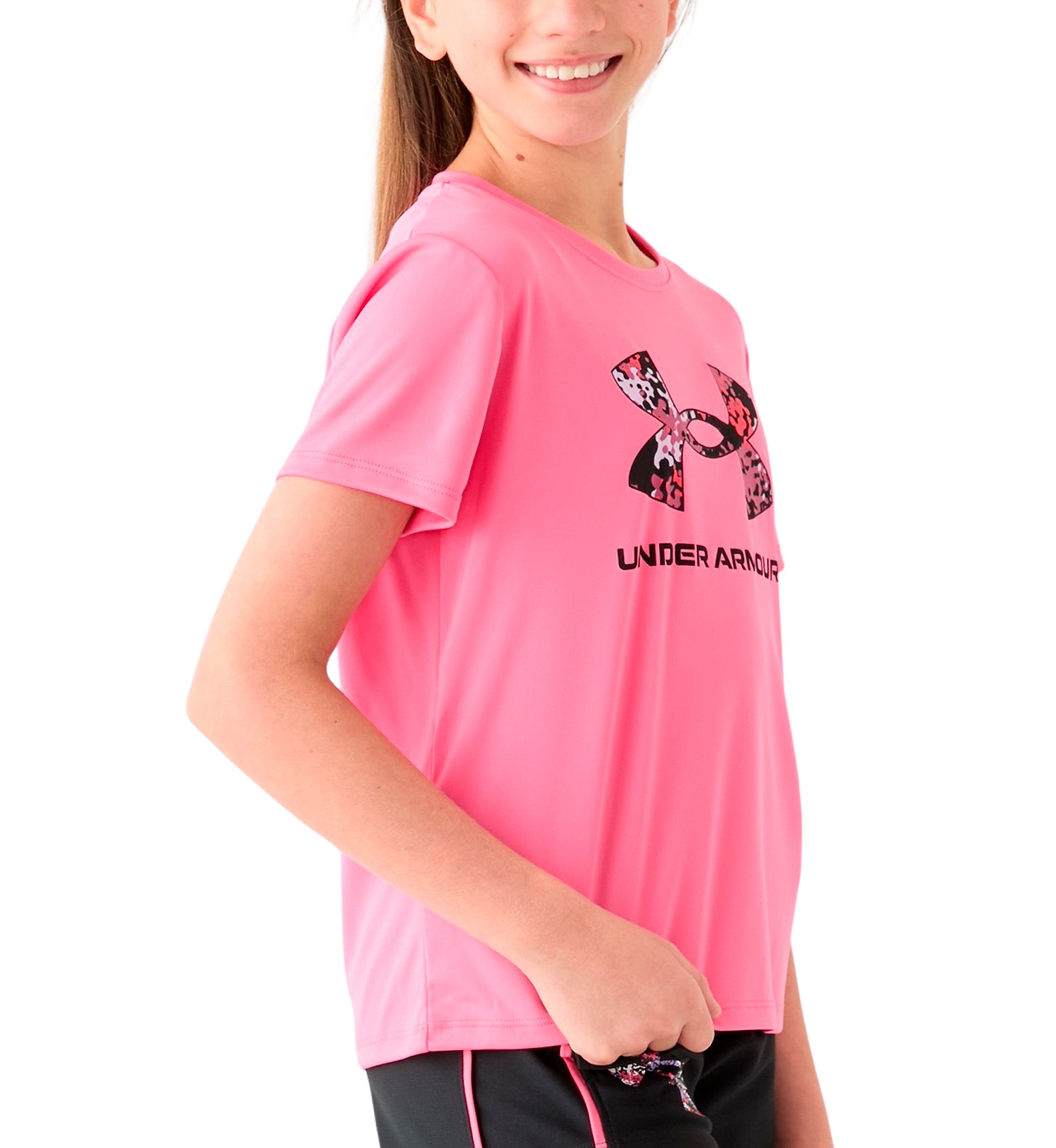 Under Armour® Girls 7-16 Logo Fill Short Sleeve T-Shirt | Belk