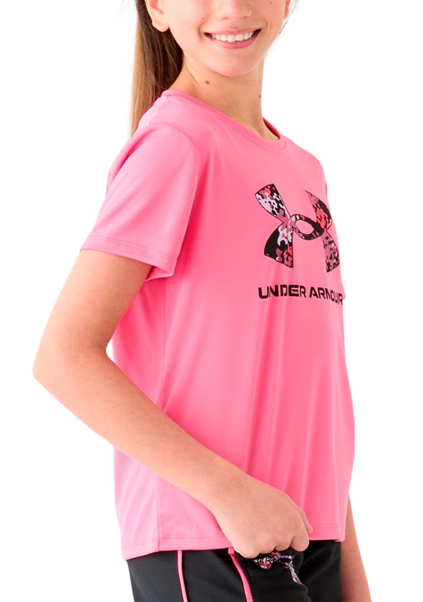 Girls 7-16 Logo Fill Short Sleeve T-Shirt