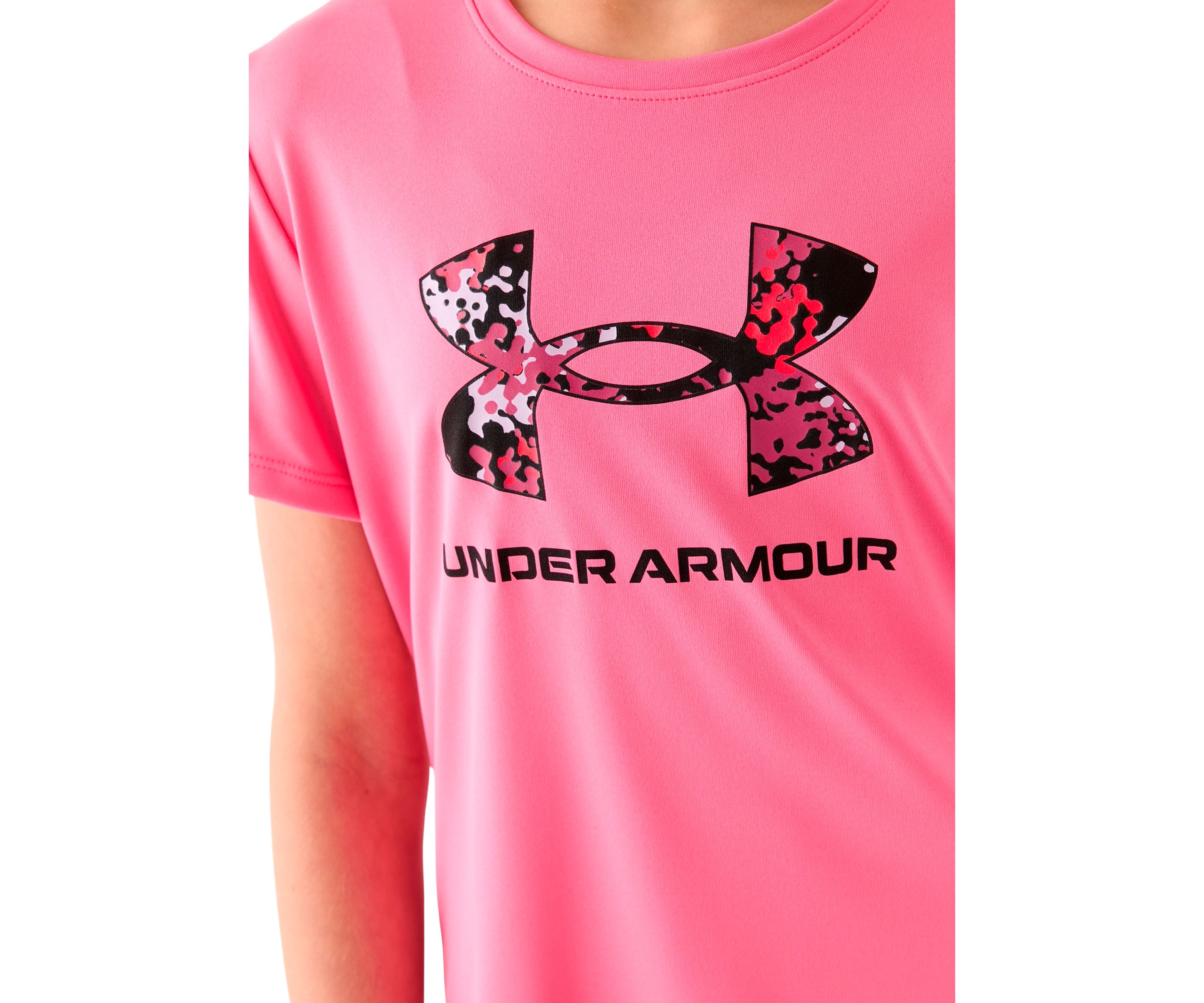 Girls 7-16 Logo Fill Short Sleeve T-Shirt