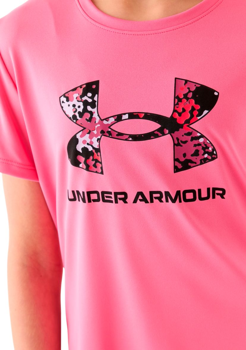 Girls 7-16 Logo Fill Short Sleeve T-Shirt