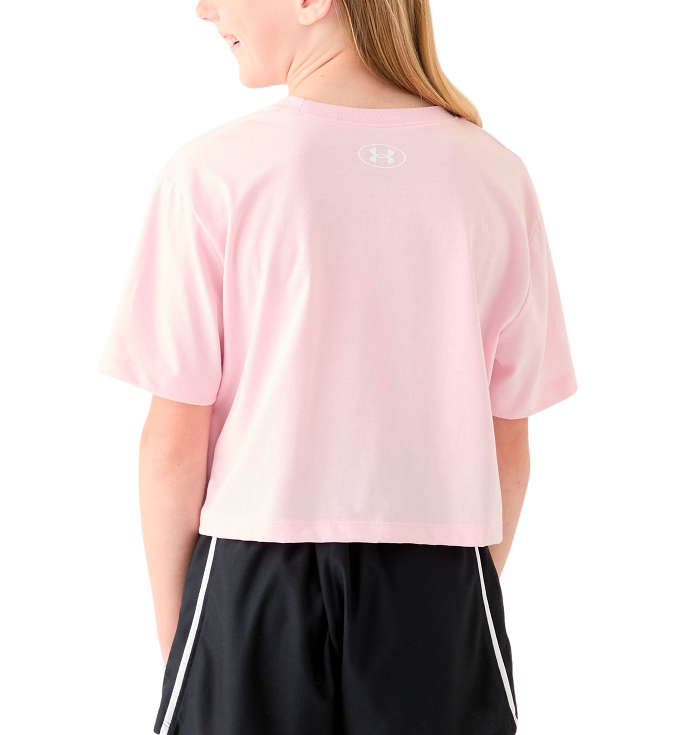 Girls 7-16 Varsity Crop Short Sleeve T-Shirt