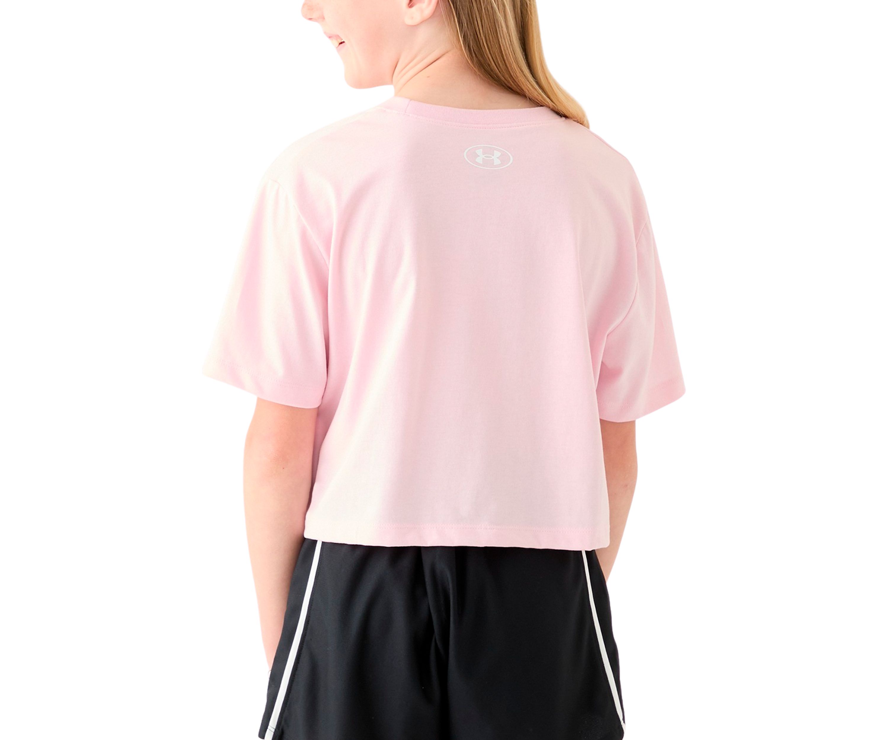 Girls 7-16 Varsity Crop Short Sleeve T-Shirt