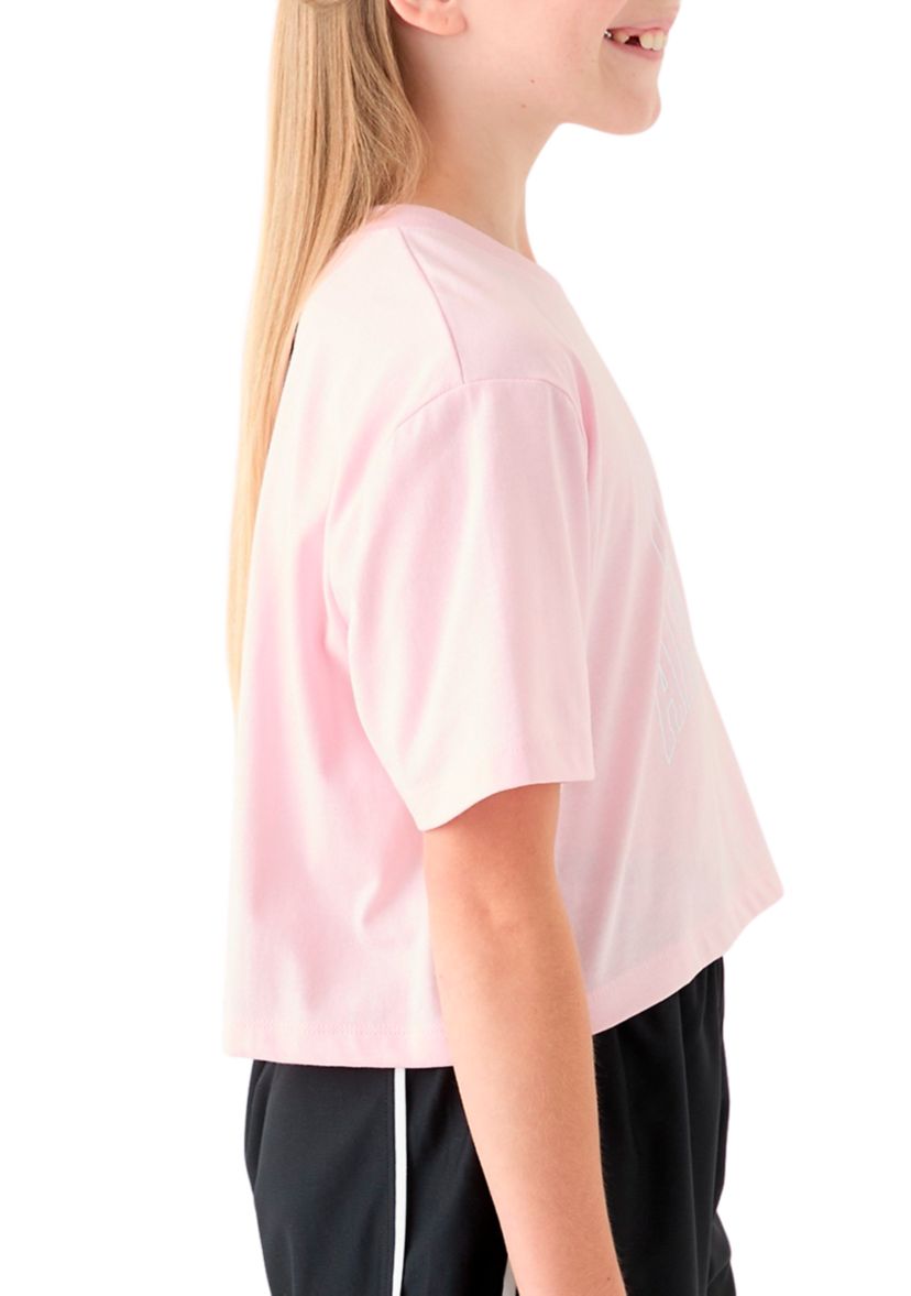 Girls 7-16 Varsity Crop Short Sleeve T-Shirt