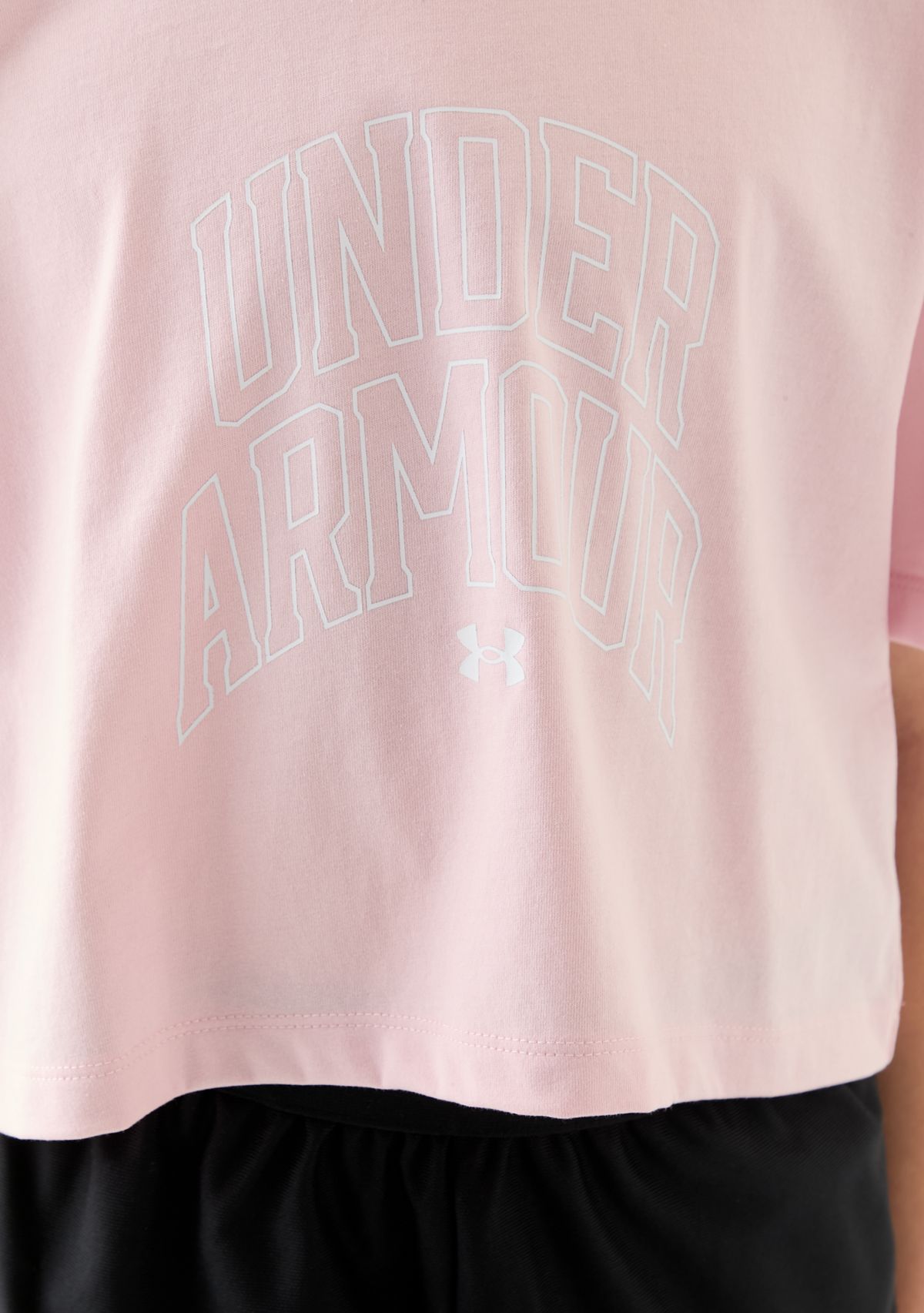 Girls 7-16 Varsity Crop Short Sleeve T-Shirt