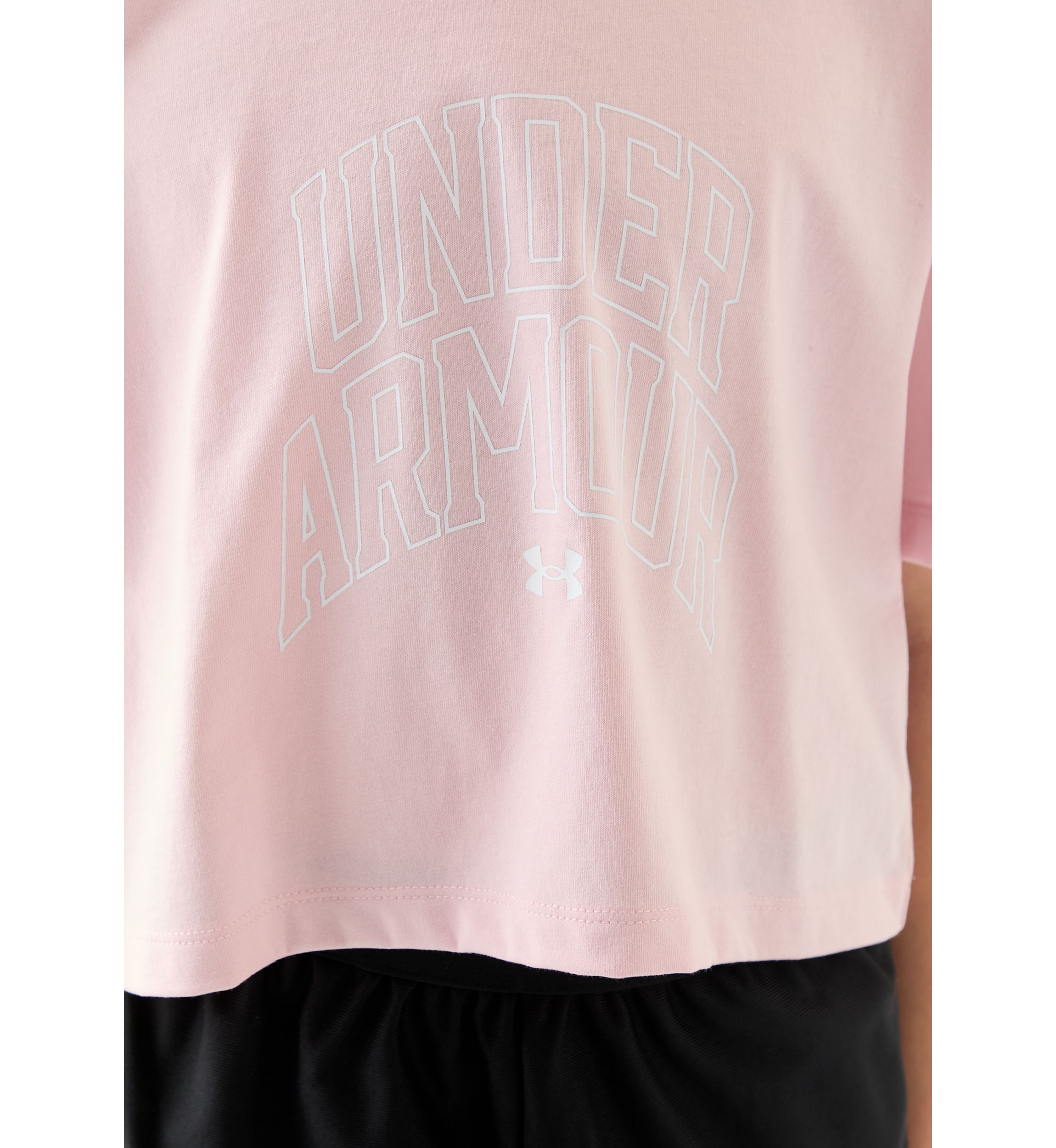 Girls 7-16 Varsity Crop Short Sleeve T-Shirt