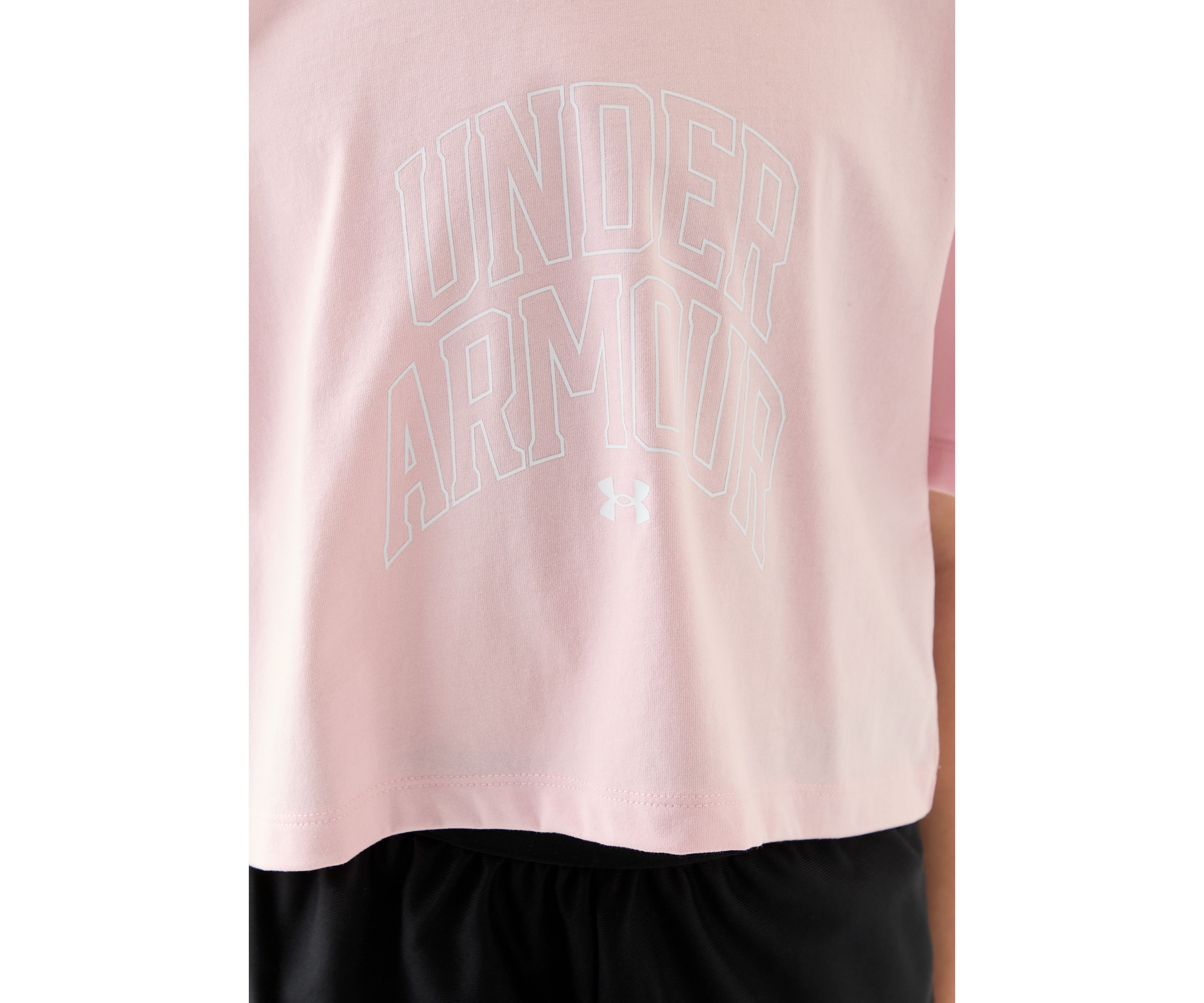 Girls 7-16 Varsity Crop Short Sleeve T-Shirt