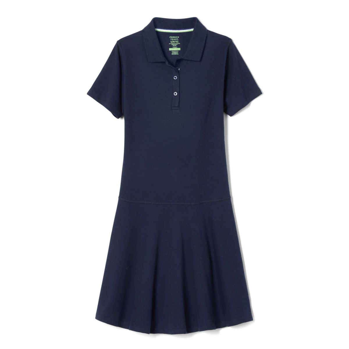 Girls XS-XL Adaptive Polo Dress