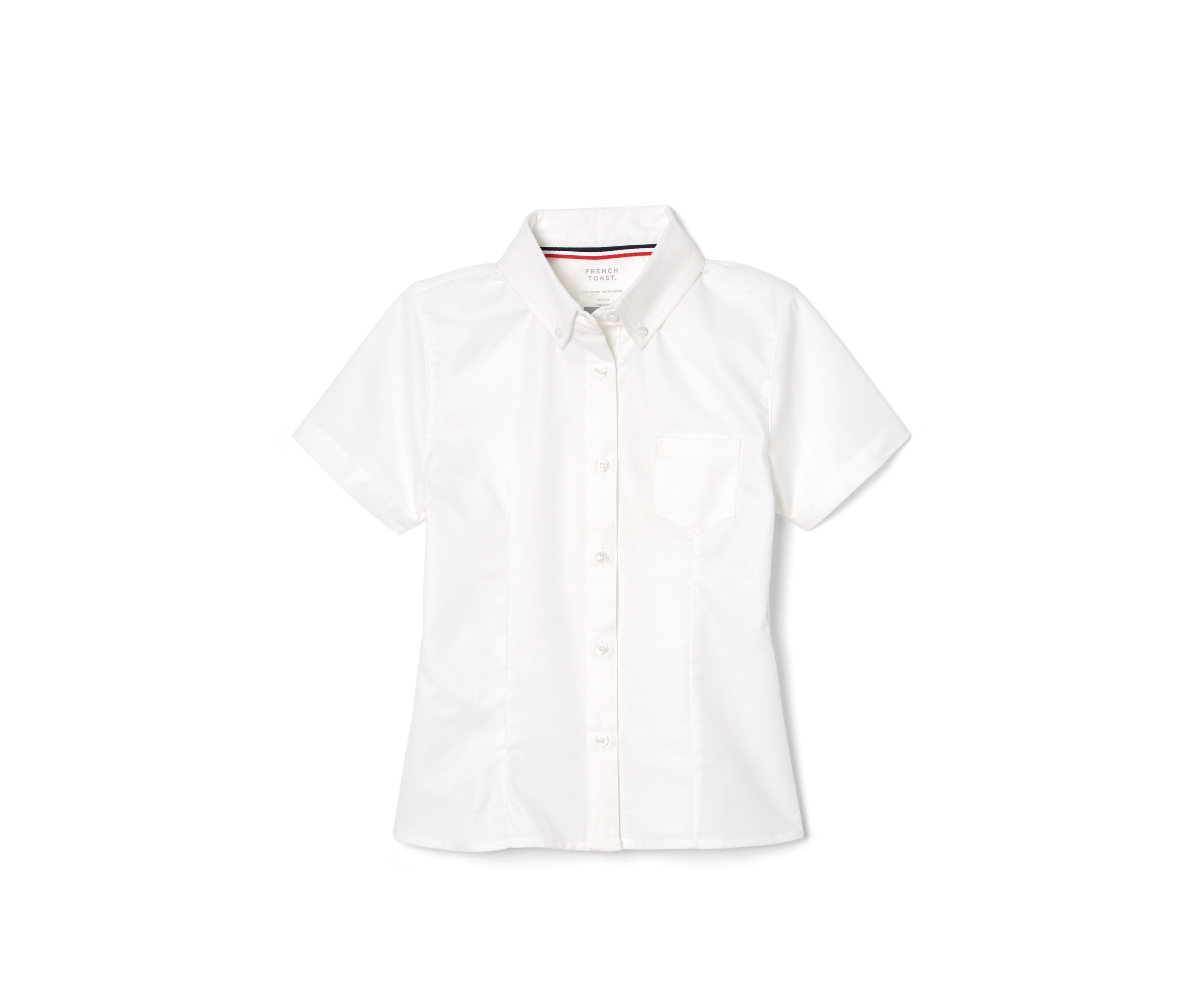 Girls  Short Sleeve Oxford Shirt