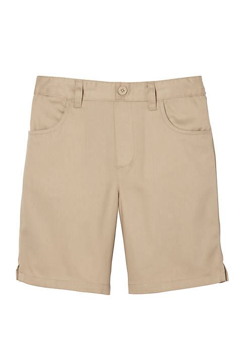 French Toast Girls 7-20 Pull On Twill Shorts