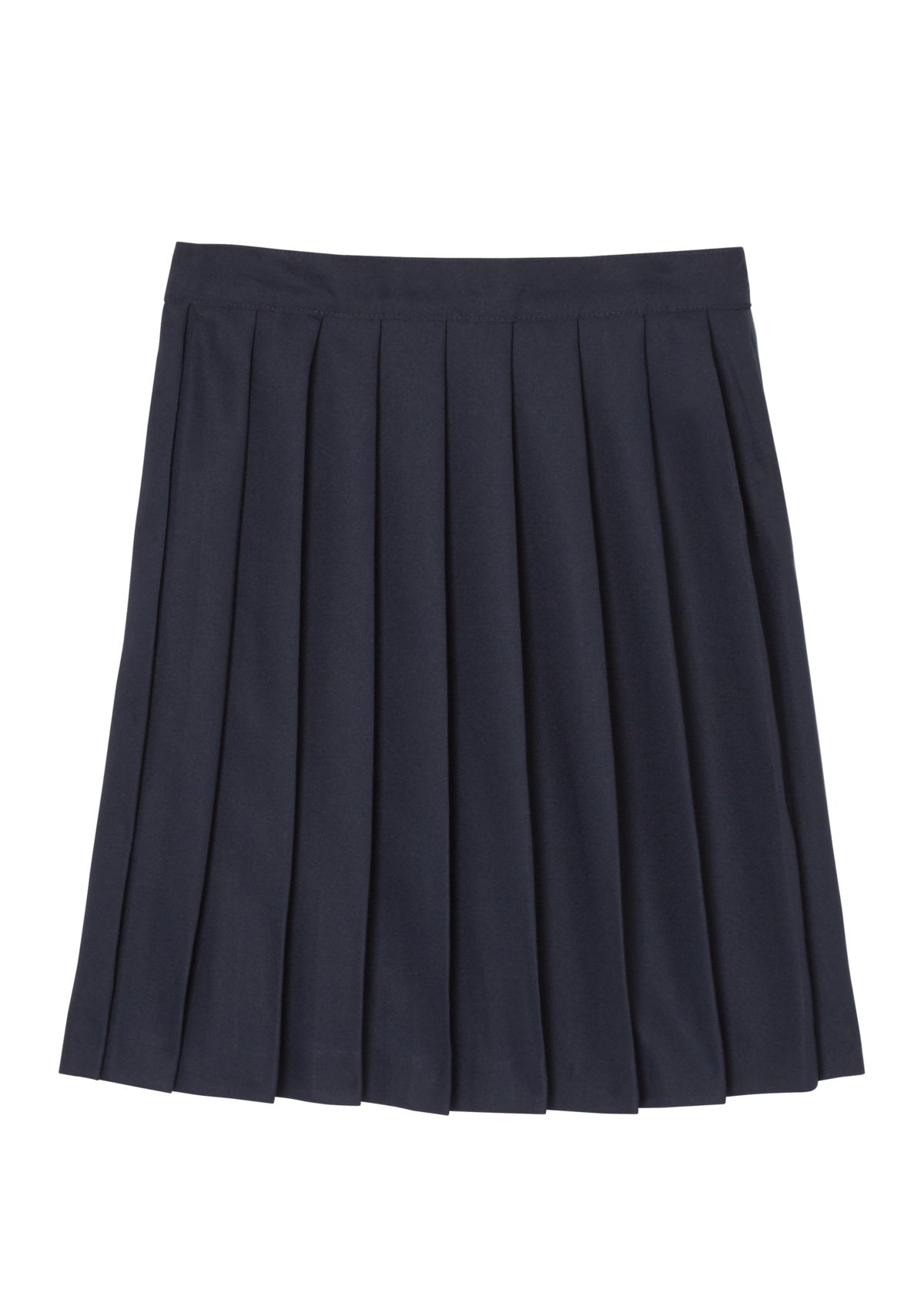 Girls 7-20 Adjustable Waist Mid Length Pleated Skirt