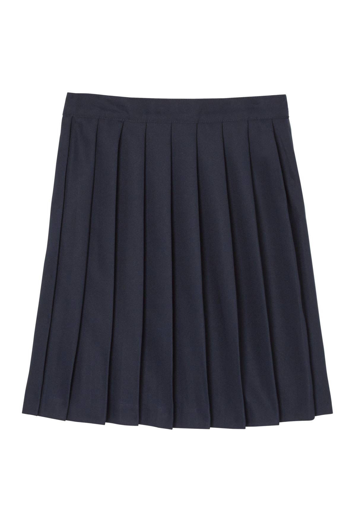 Girls 7-20 Adjustable Waist Mid Length Pleated Skirt