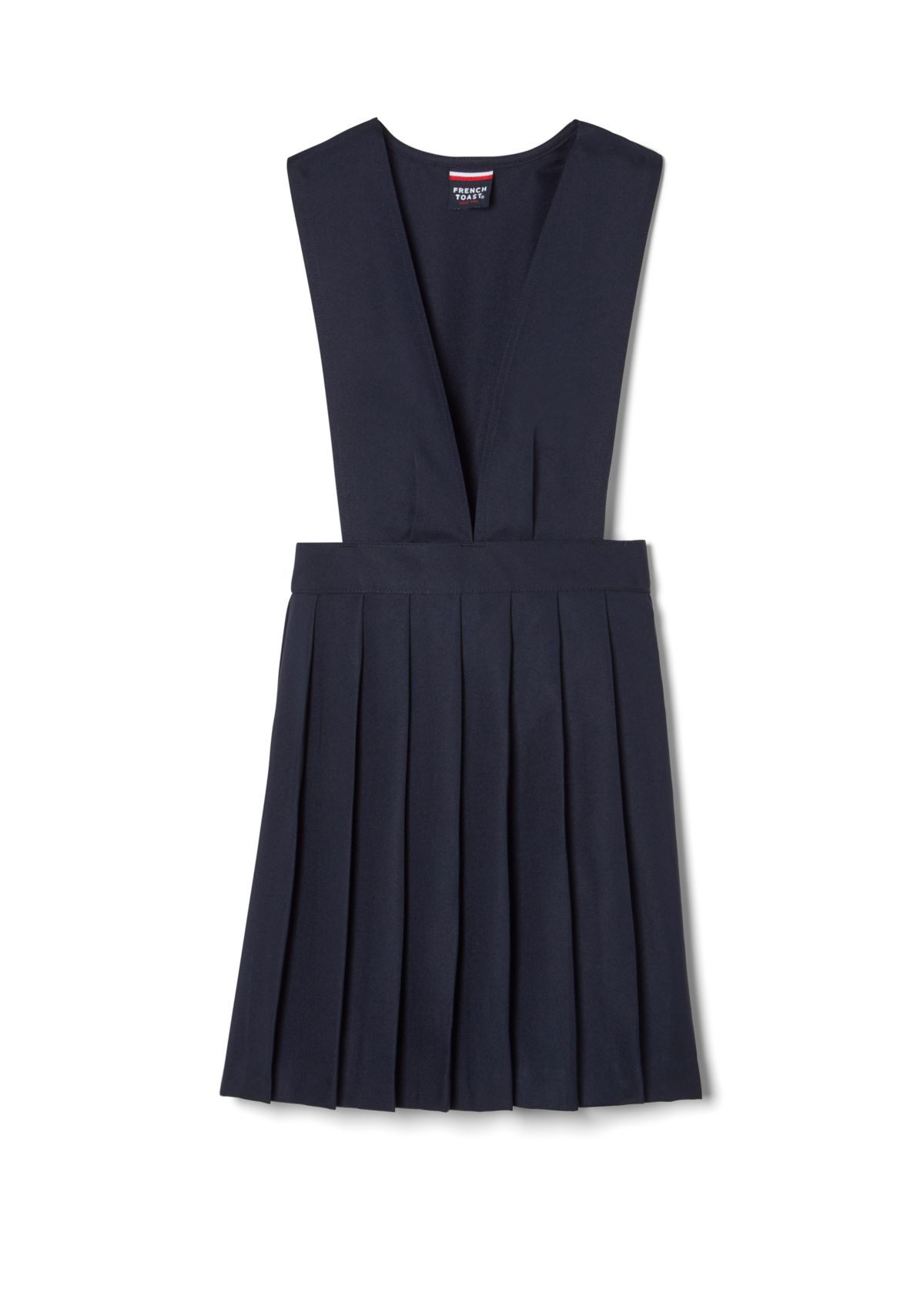 Girls V-Neck Pleated Jumper