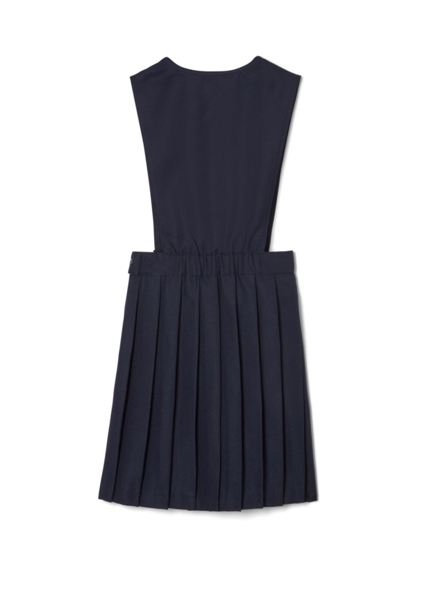 Girls V-Neck Pleated Jumper