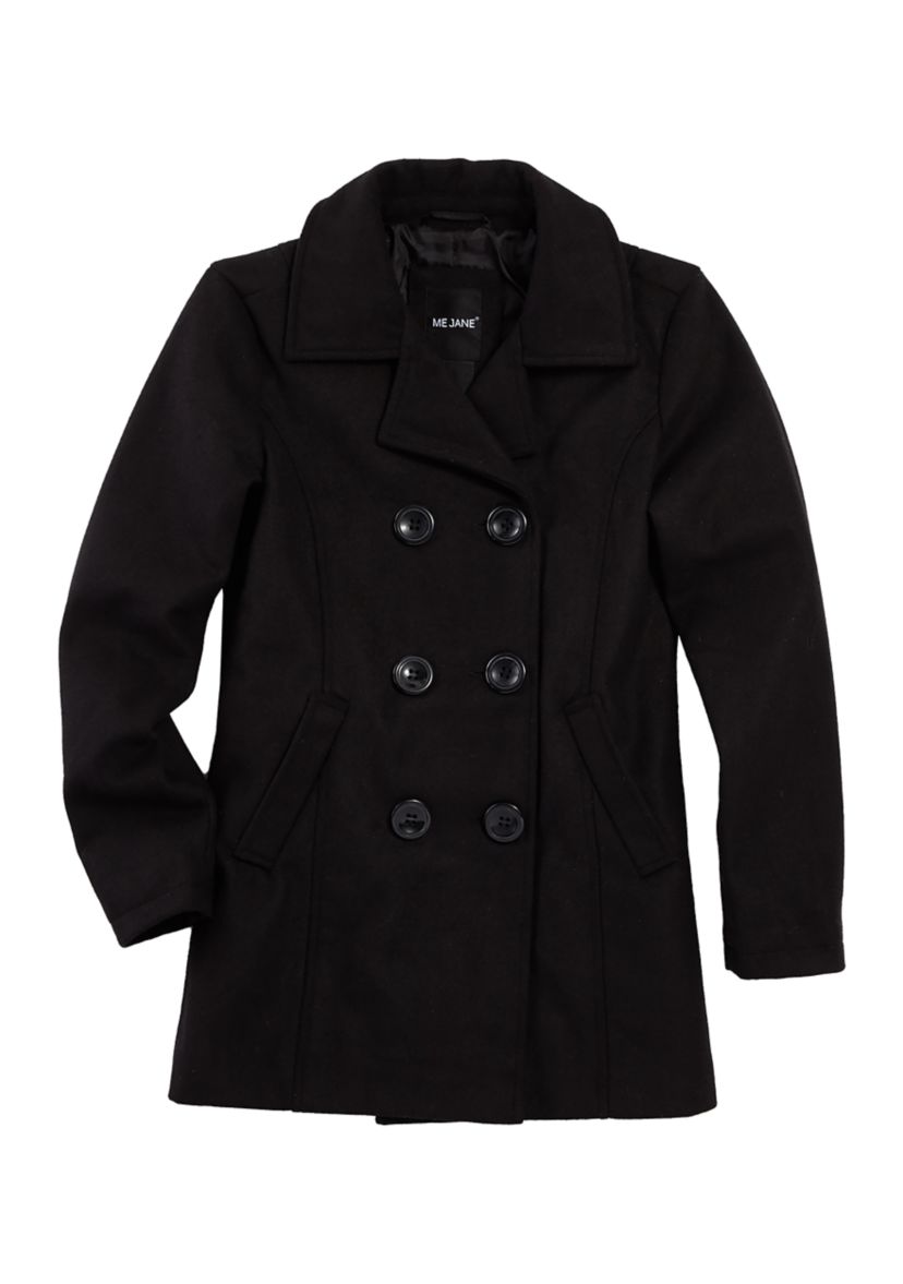 Girls 7-16 Pea Coat 