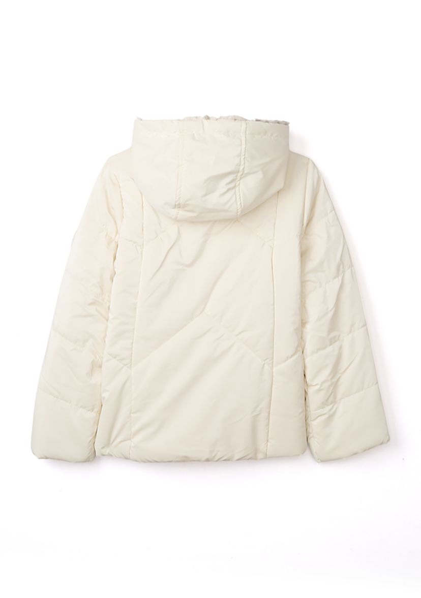 Girls 4-6x Metallic Puffer with Headband