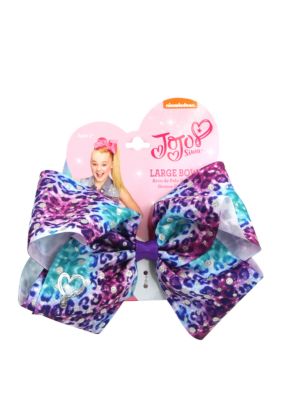 Nickelodeon™ Jojo Siwa Girls Tie Dye Cheetah Bow | belk