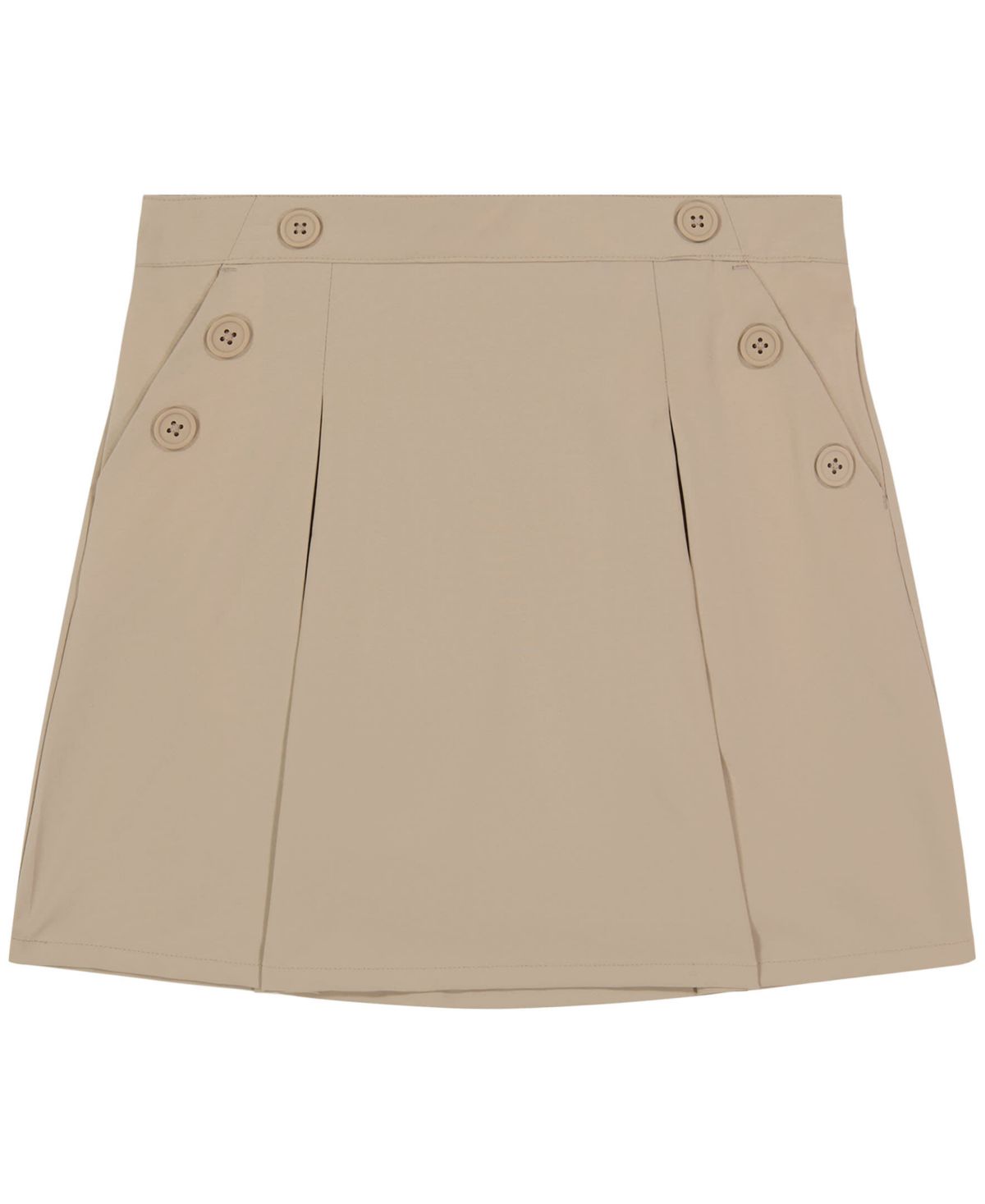 Girls 7-16 Stretch Scooter with Button Pockets