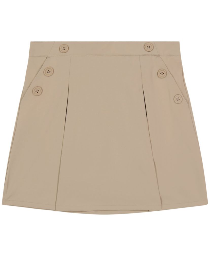 Girls 7-16 Stretch Scooter with Button Pockets