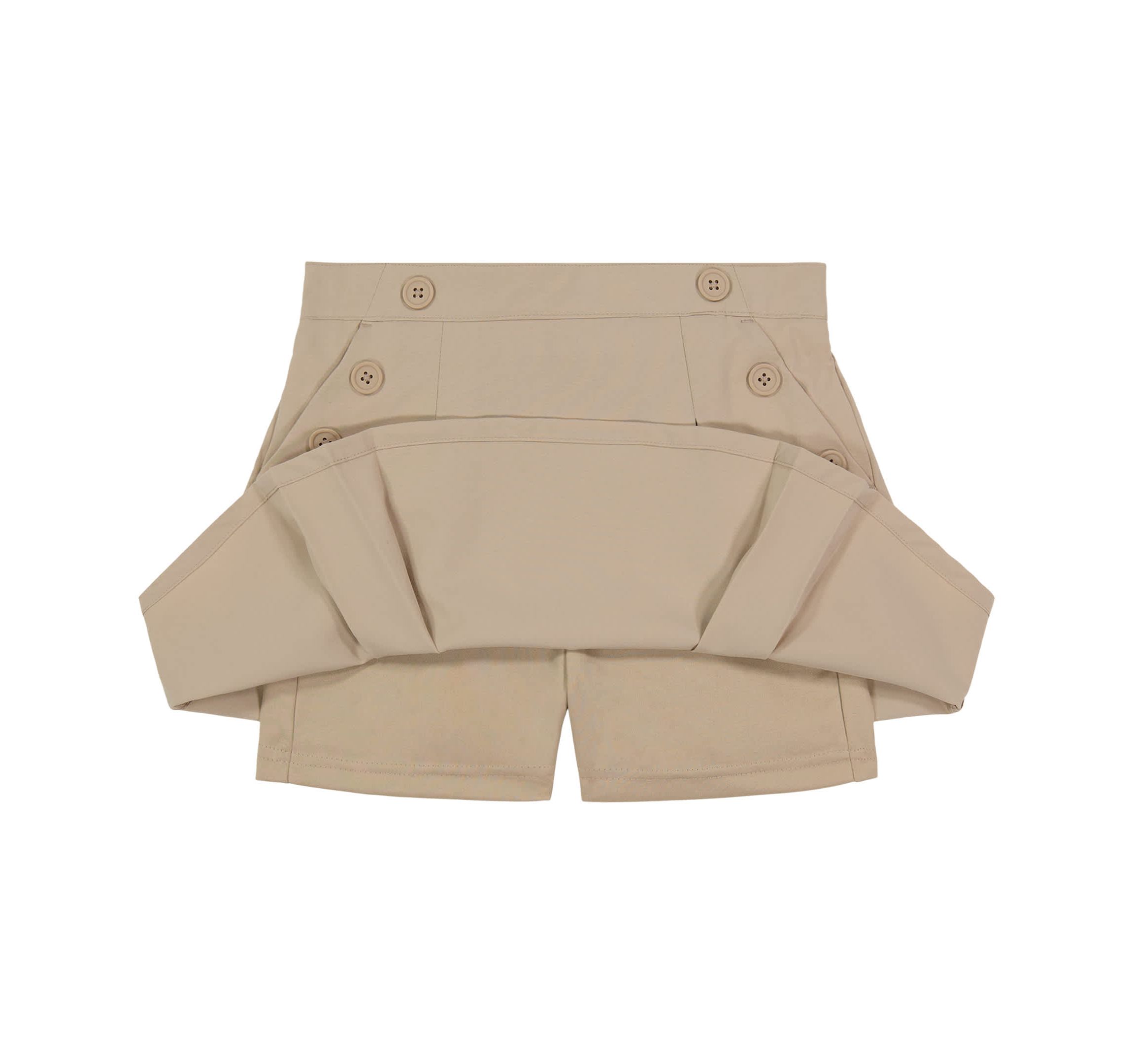 Girls 7-16 Stretch Scooter with Button Pockets