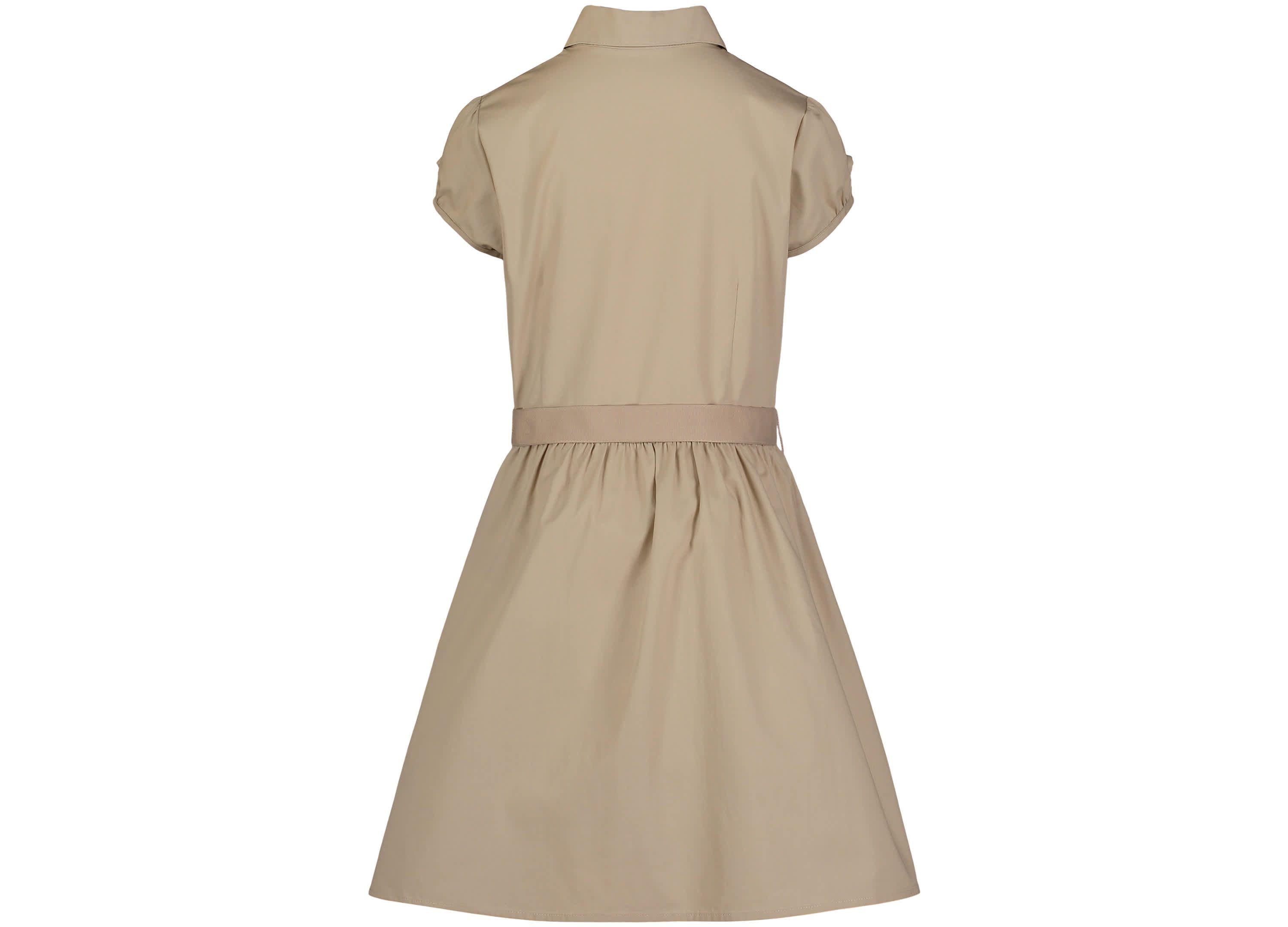 Girls 7-16 Short Sleeve Belted Shirtdress
