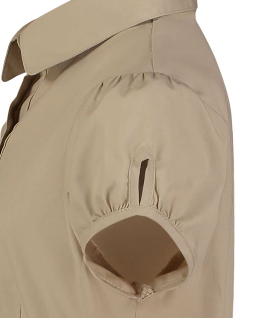 Girls 7-16 Short Sleeve Belted Shirtdress