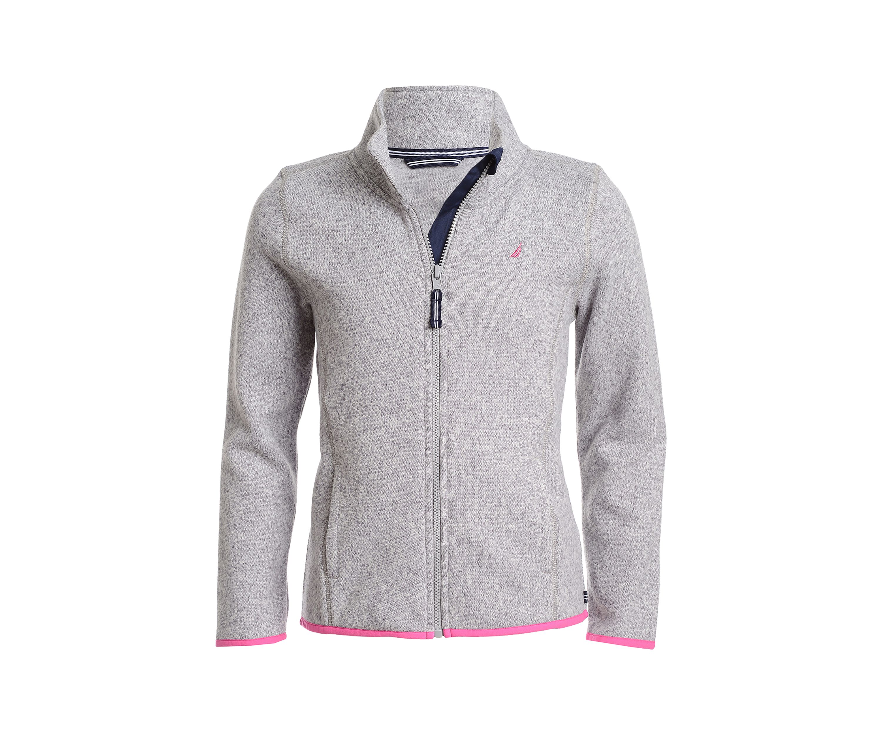 Girls 7-16 Sweater Fleece Jacket