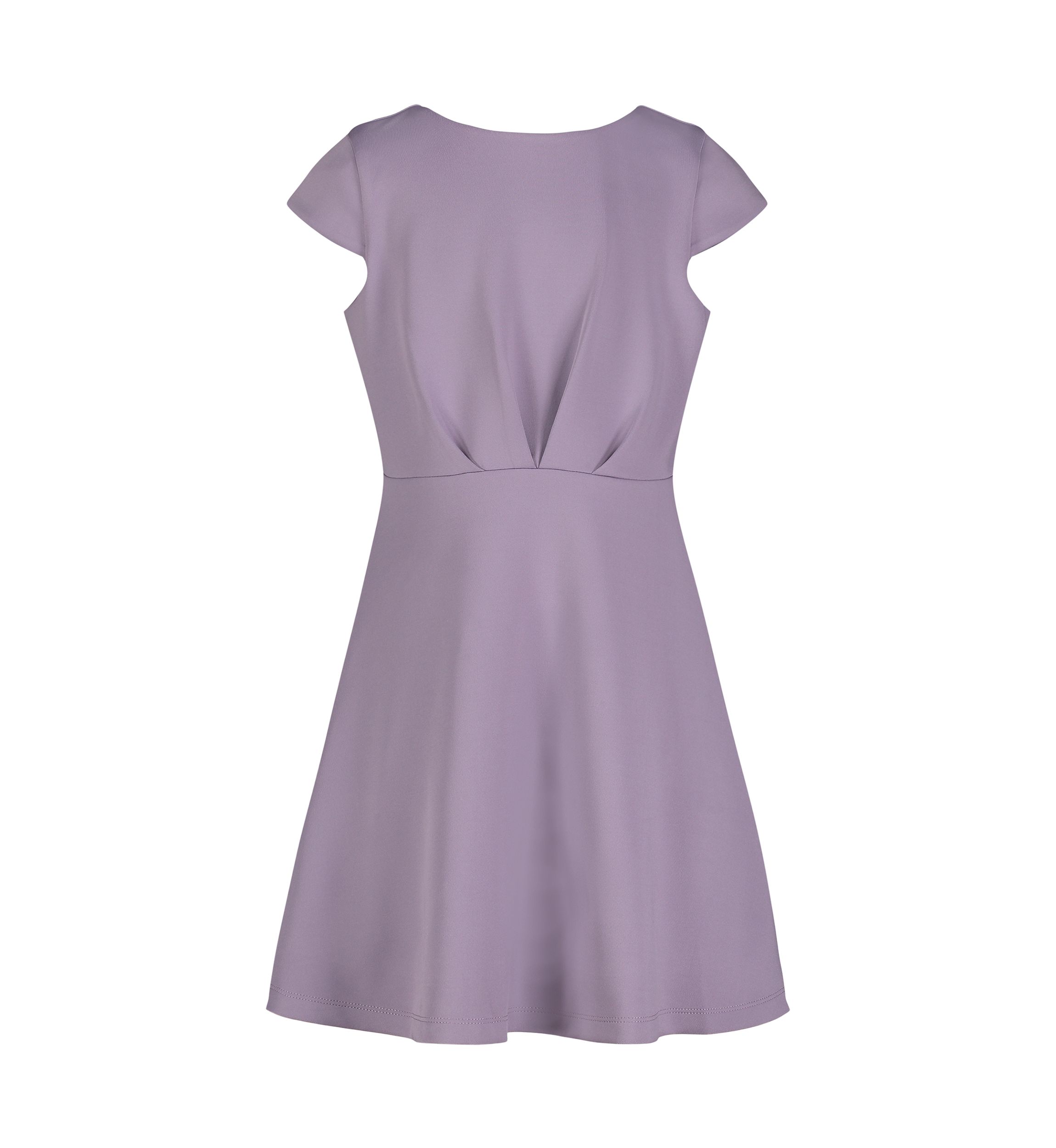 Girls 7-16 Softly Pleated Sleeveless Scuba Dress
