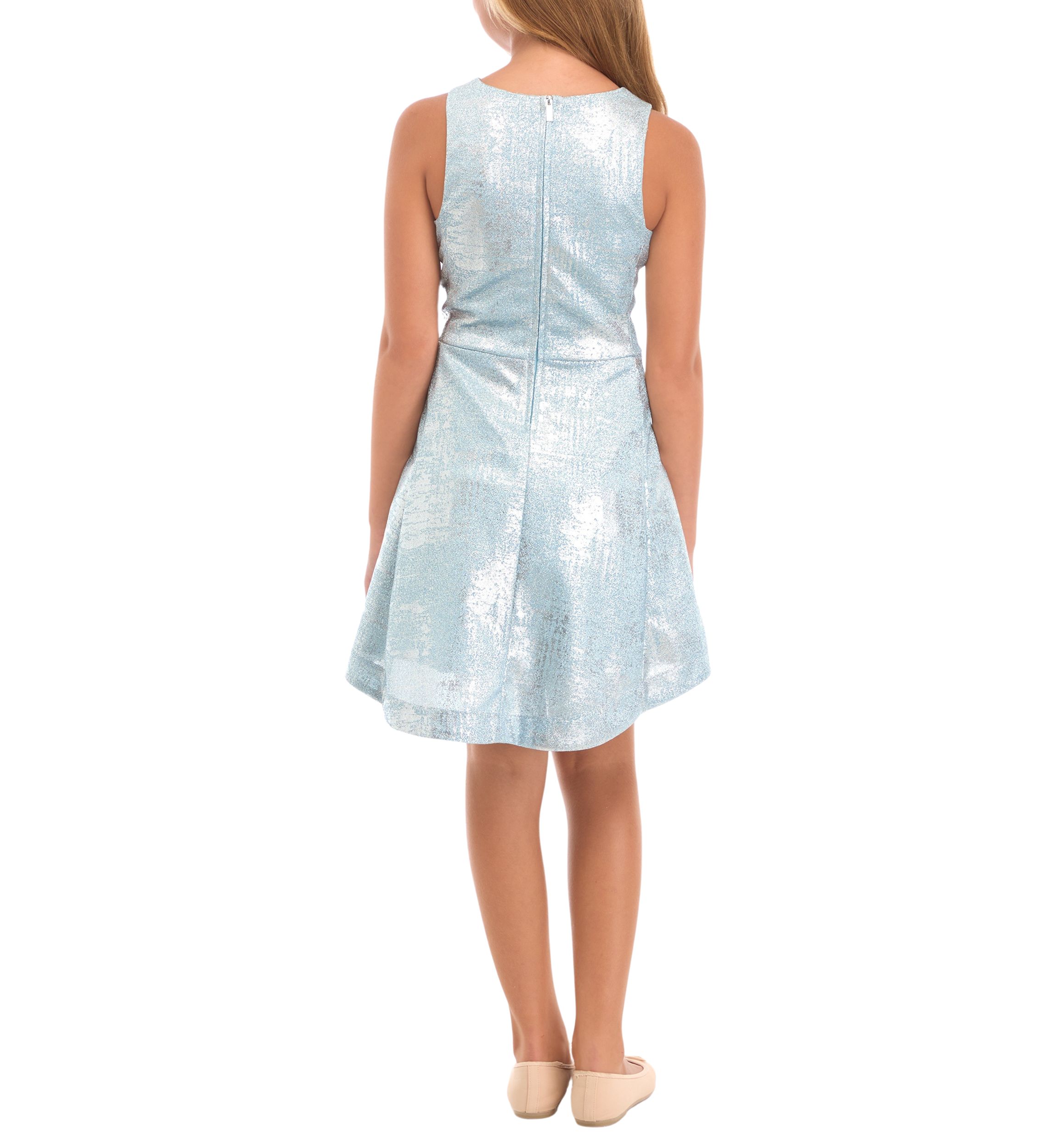 Girls 7-16 Squared Off Dress