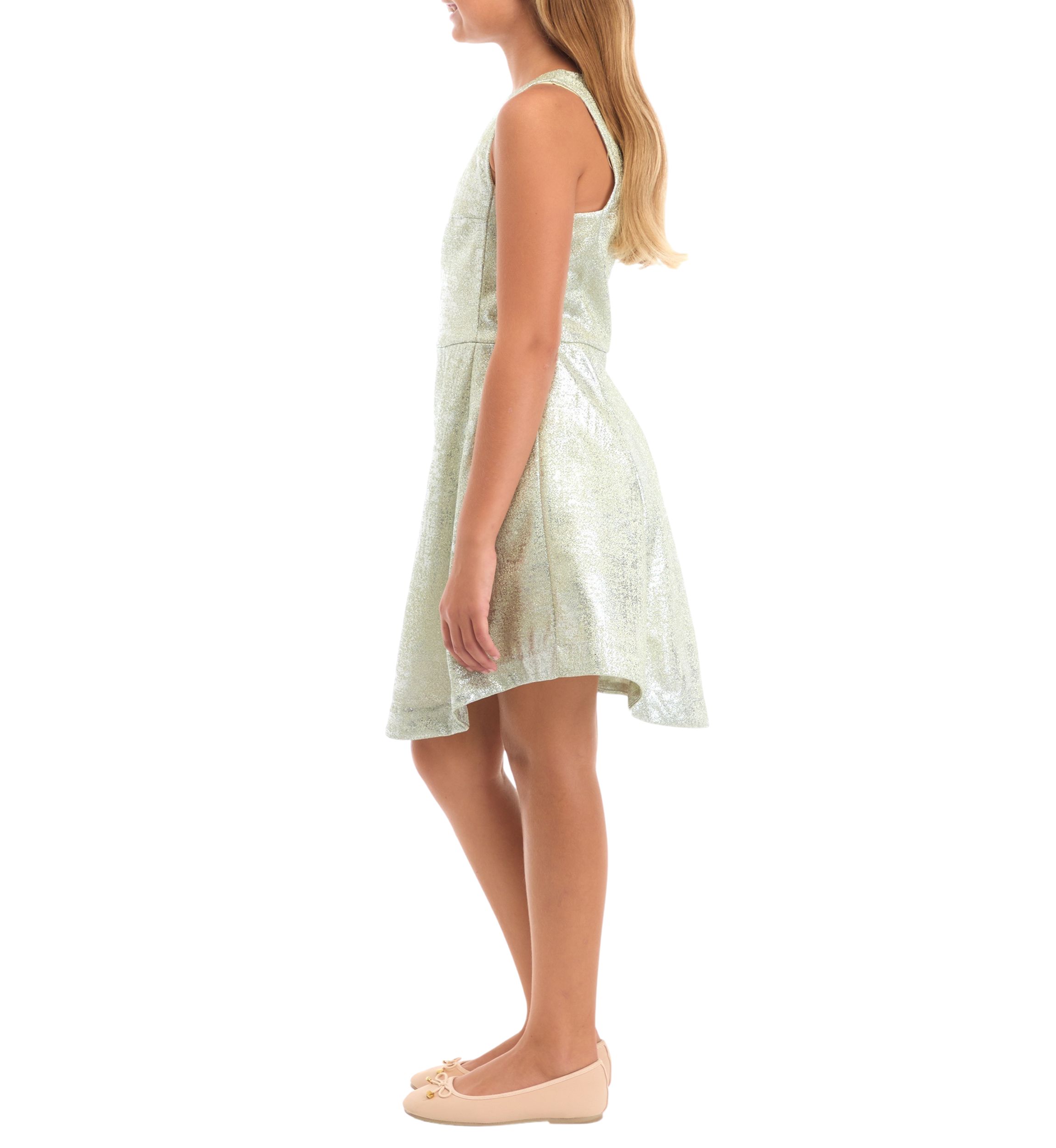 Girls 7-16 Squared Off Dress