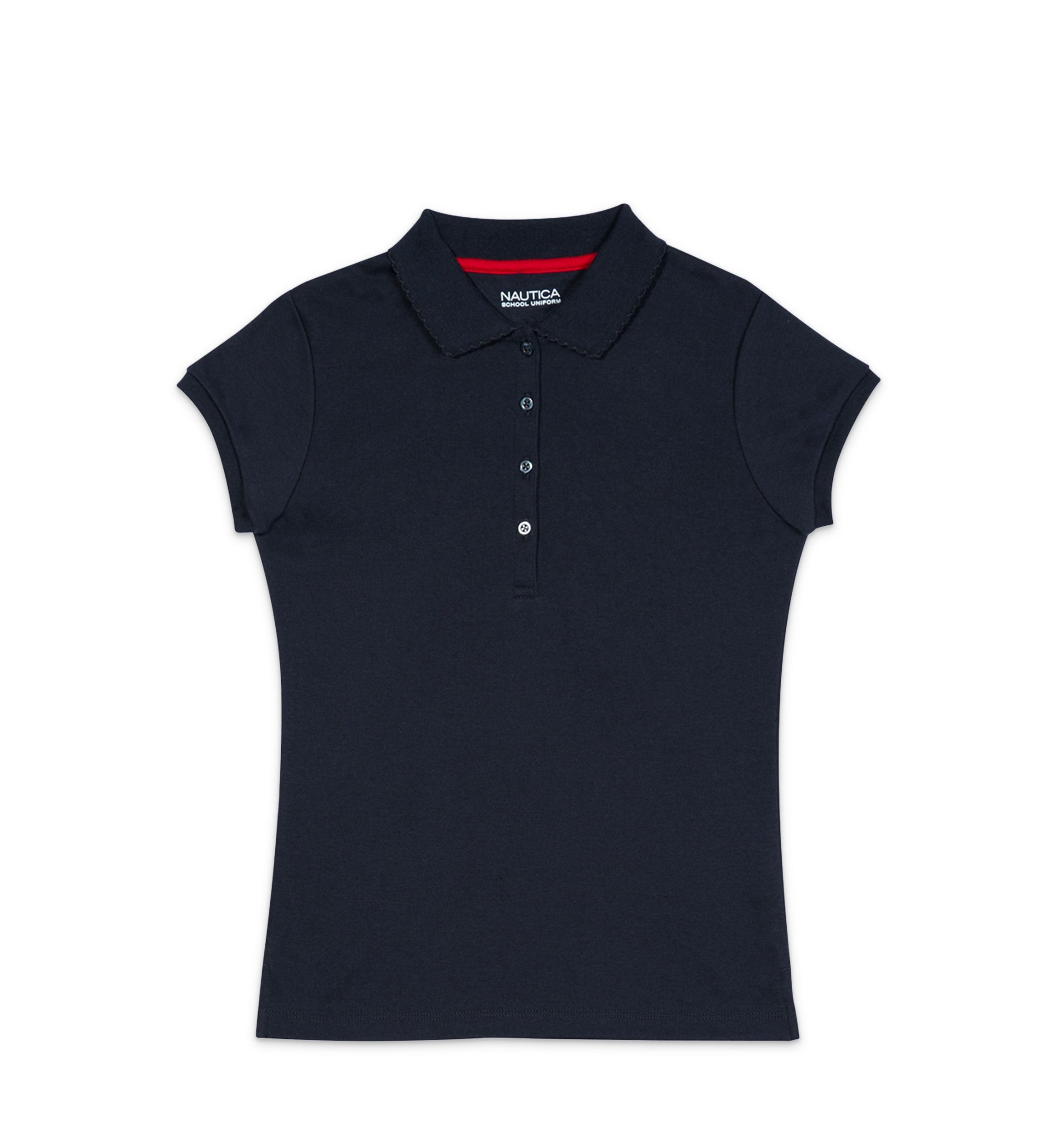 Girls 7-16 Interlock Polo