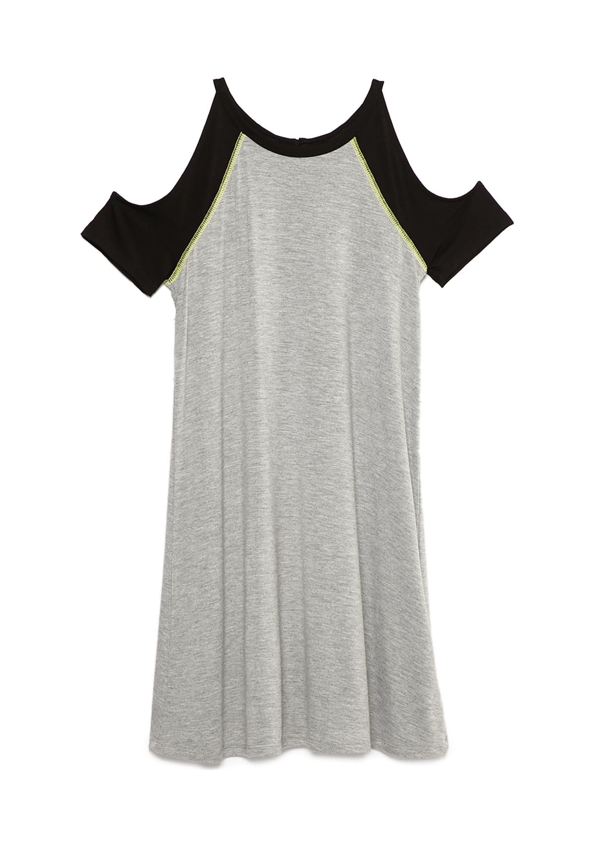 Girls 7-16 Cold-Shoulder Baseball T-Shirt