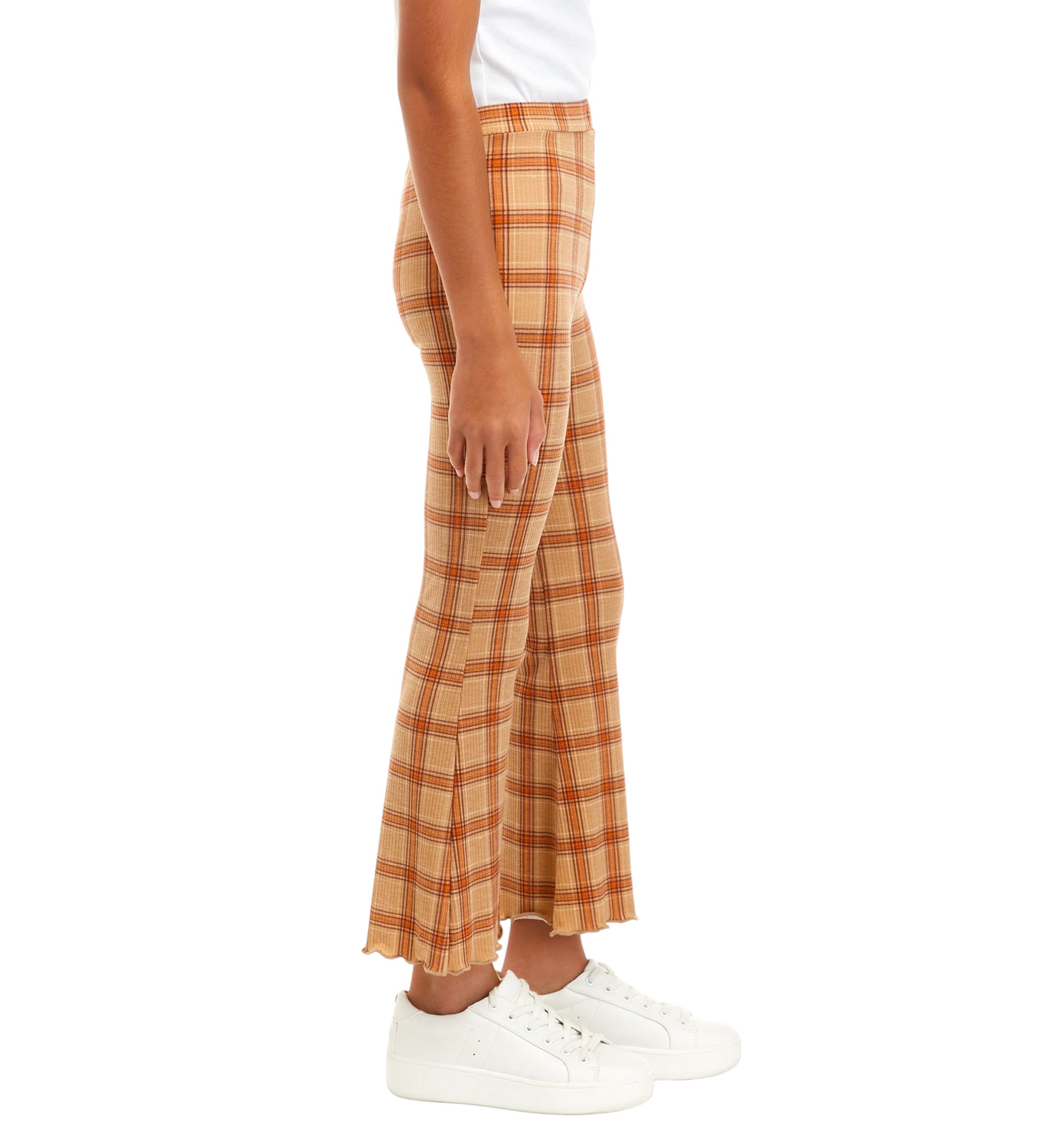 Girls 7-16 Pull On Knit Flare Pants