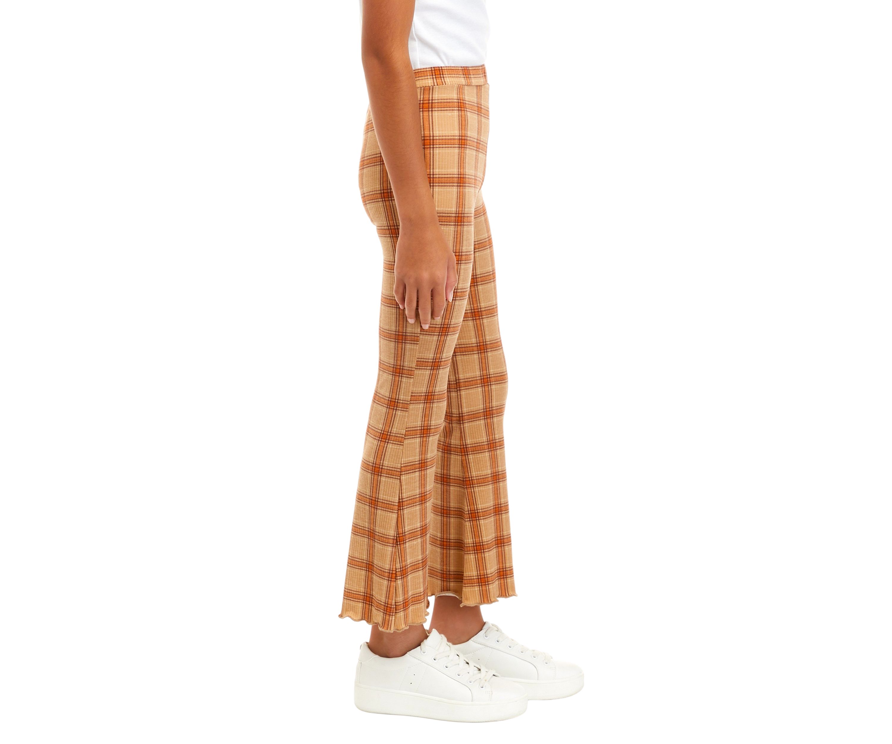 Girls 7-16 Pull On Knit Flare Pants