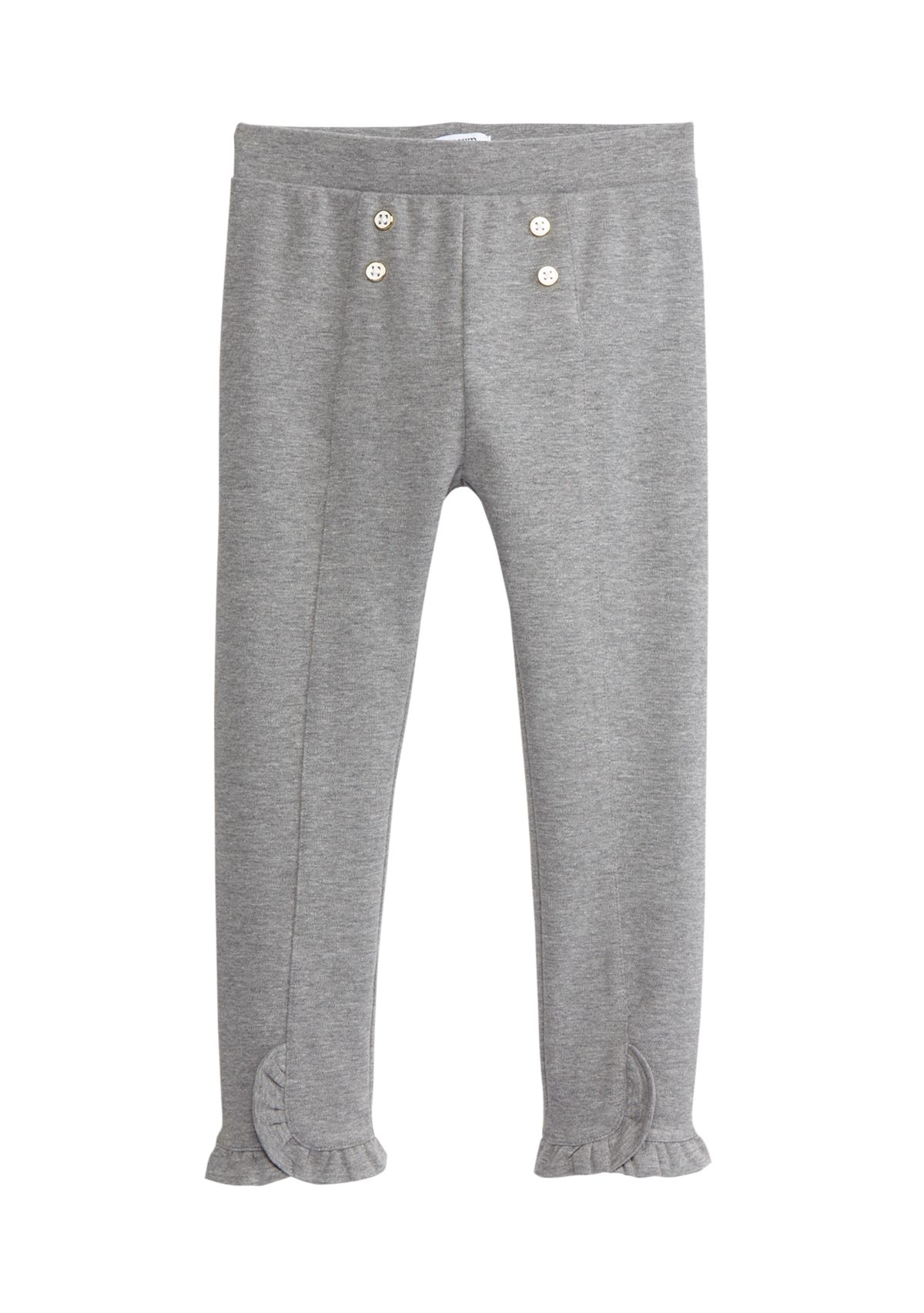 Girls 4-6x Ruffle Hem Pants