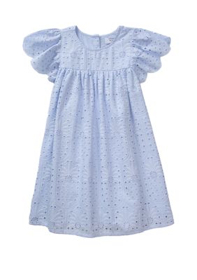 Crown & Ivy™ Girls 4-6x Eyelet Dress | belk