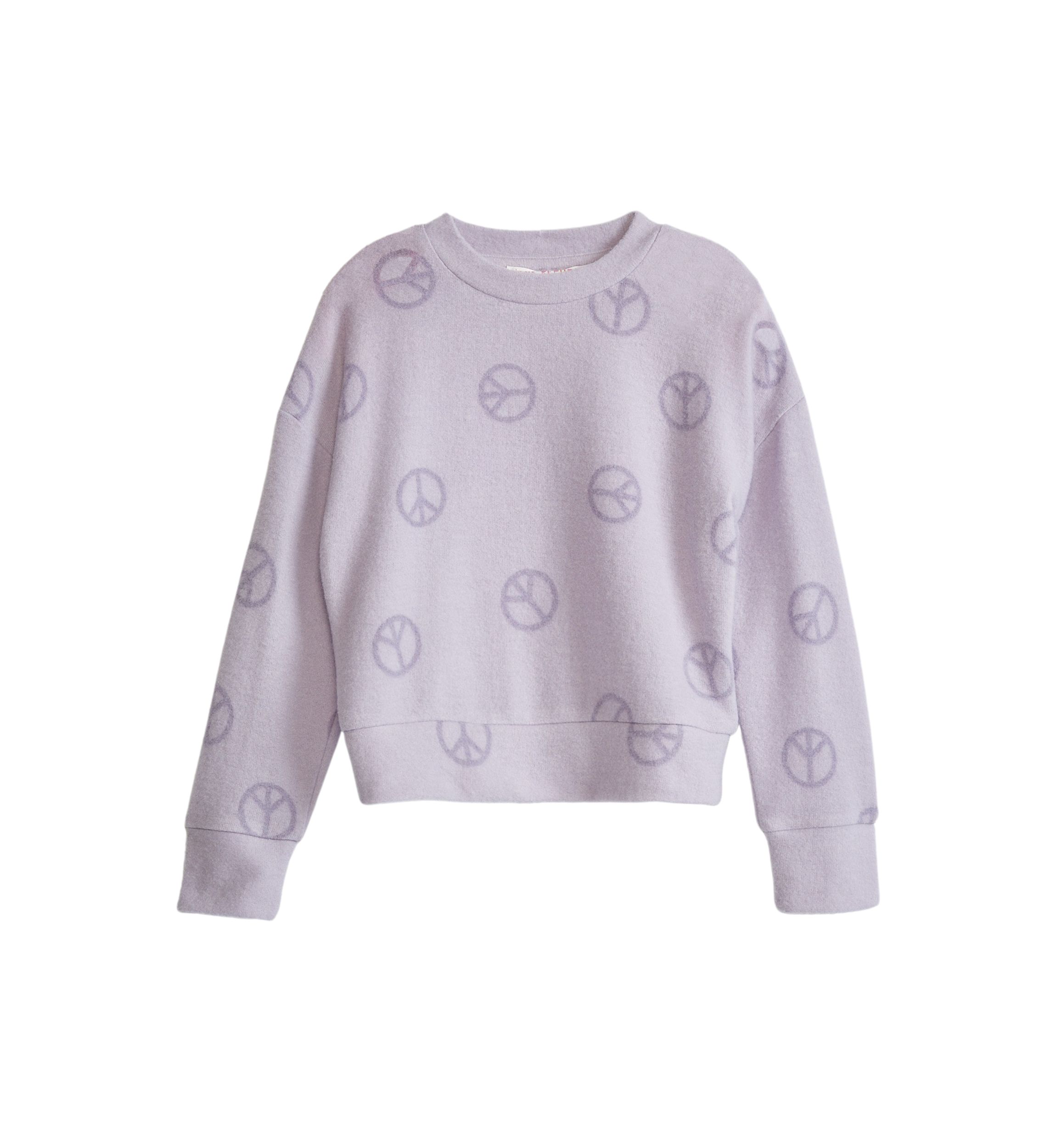 Girls 4-6x Printed Hacci Top
