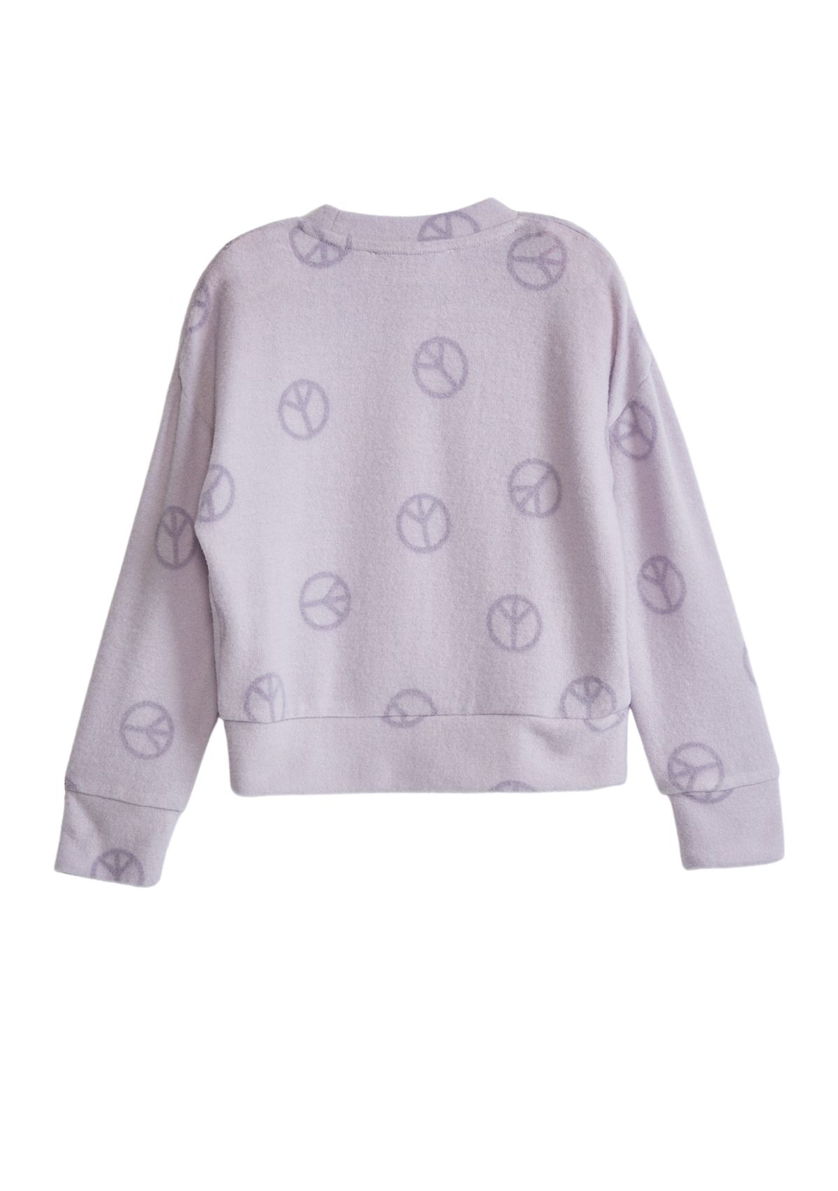 Girls 4-6x Printed Hacci Top