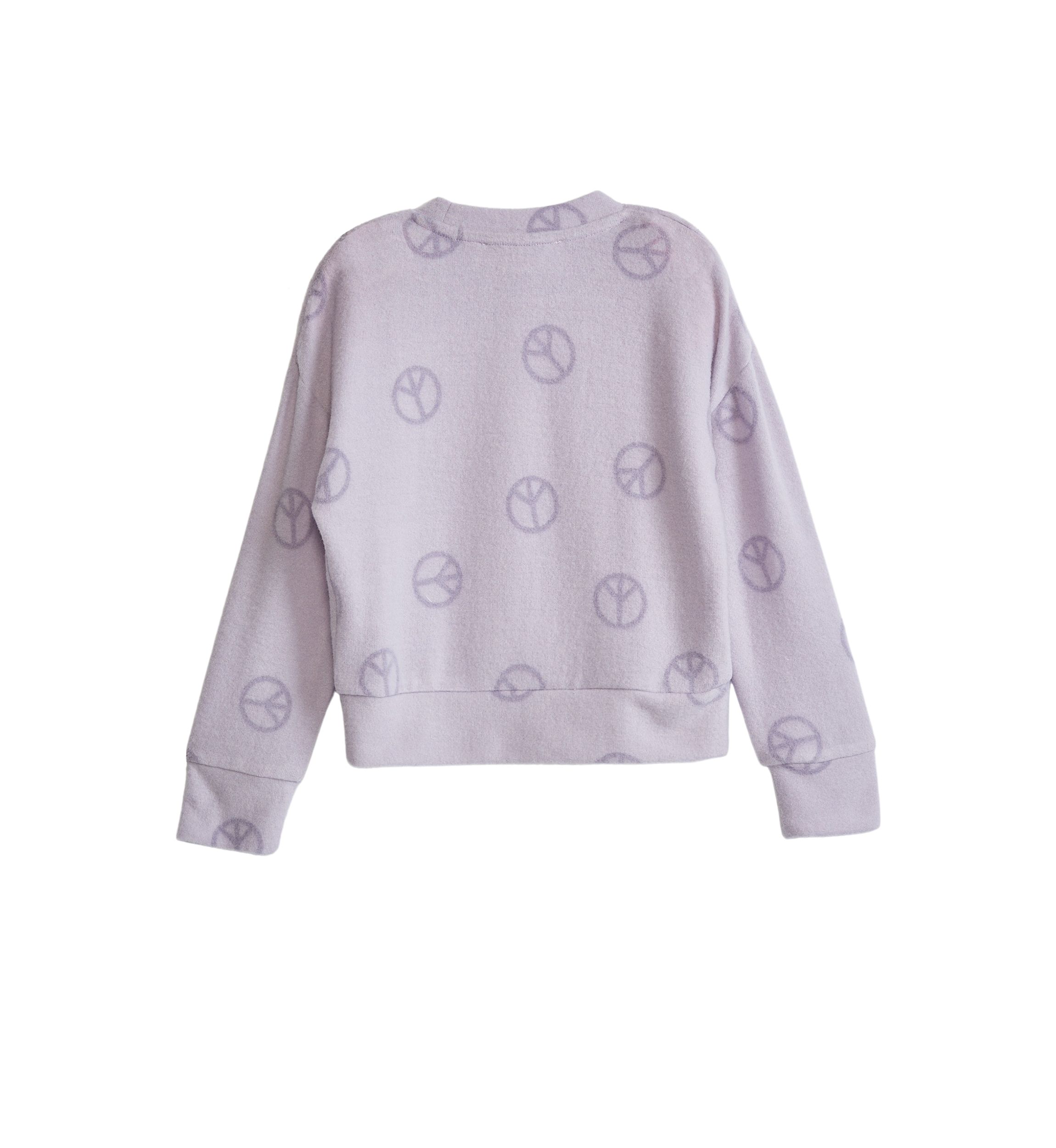 Girls 4-6x Printed Hacci Top