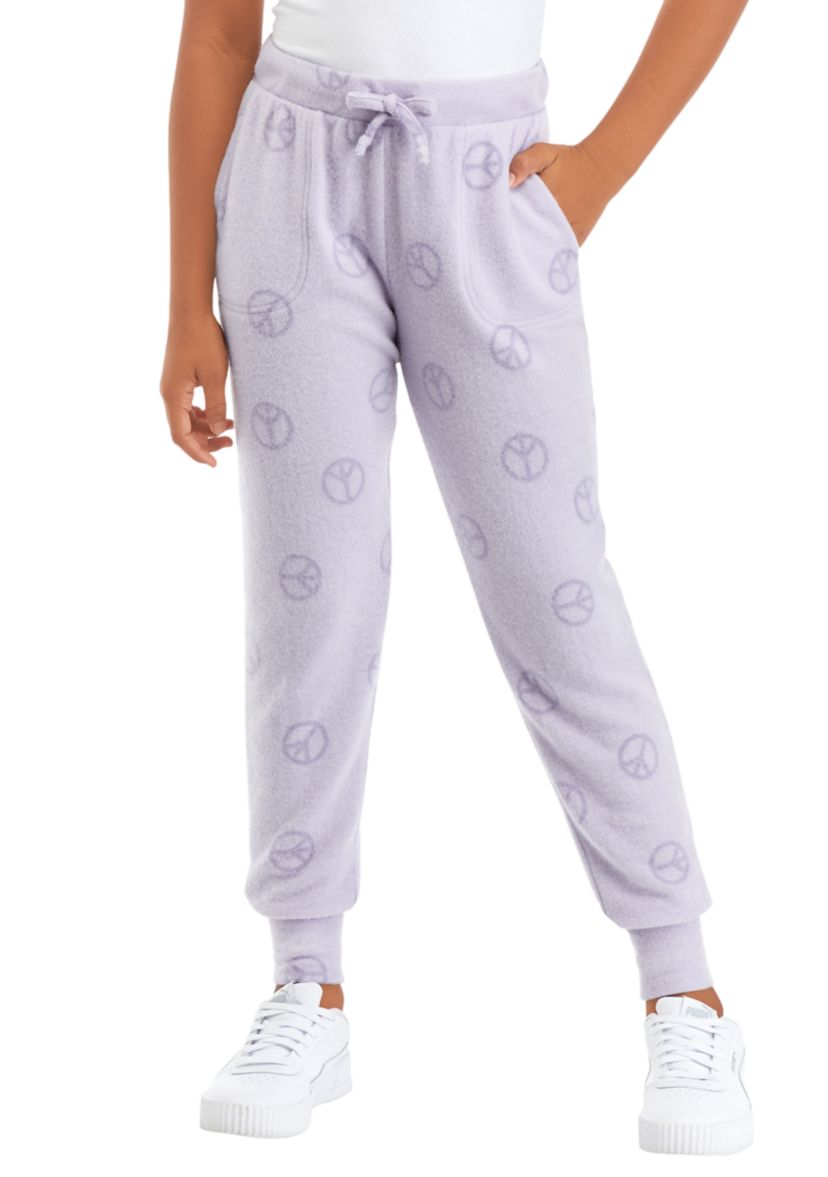 Girls 7-16 Printed Jogger Pants