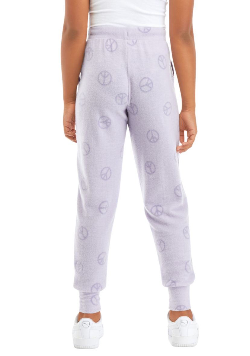 Girls 7-16 Printed Jogger Pants